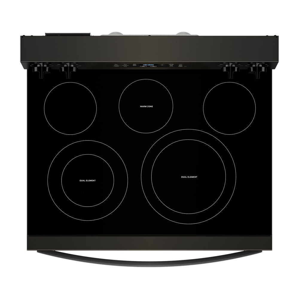 Whirlpool Electric Range with Air Cooking Technology, No Preheat Air Fry and Air Baking and Self Clean | WFES5030RV
