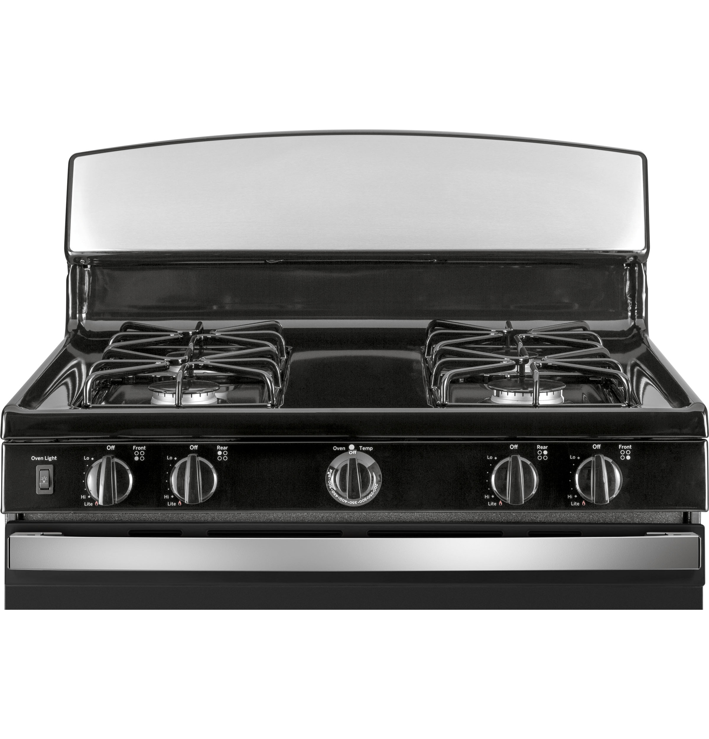 GE Free-Standing Front Control Gas Range | JGBS30RETSS