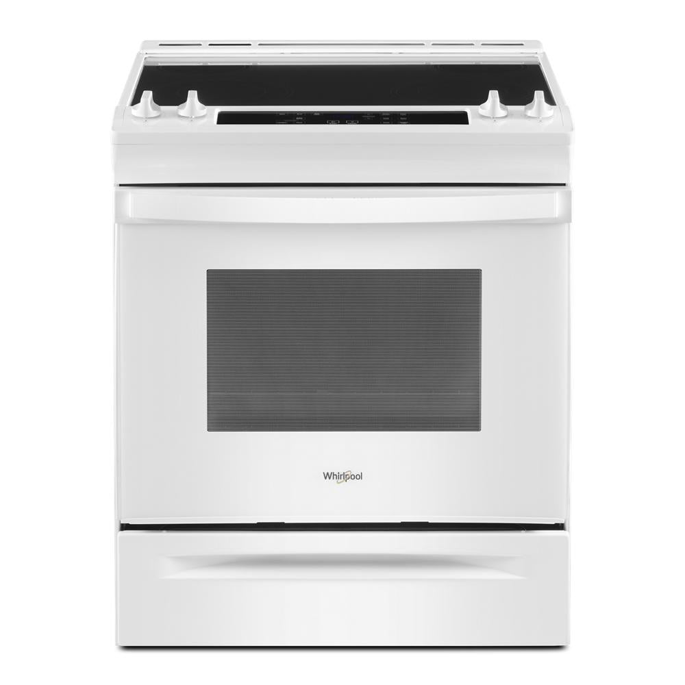 Whirlpool 4.8 Cu. Ft. Electric Range with Frozen Bake Technology | WEE515S0LW