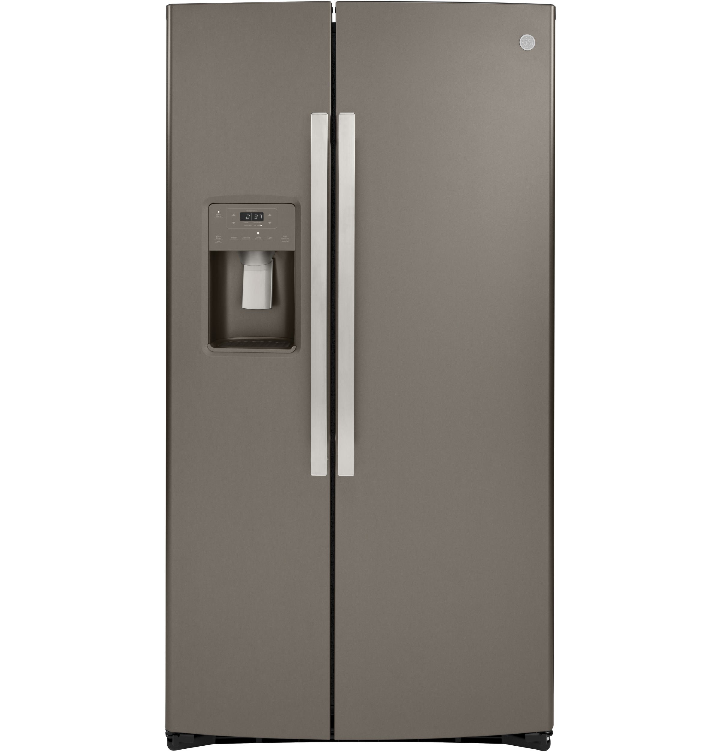 GE 21.8 Cu. Ft. Counter-Depth Side-By-Side Refrigerator | GZS22IMNES