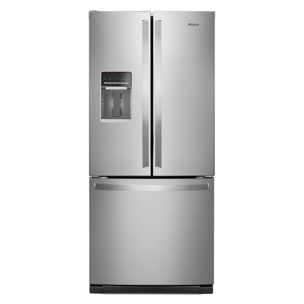 Whirlpool 30-inch Wide French Door Refrigerator | WRF560SEHZ | 20 cbft