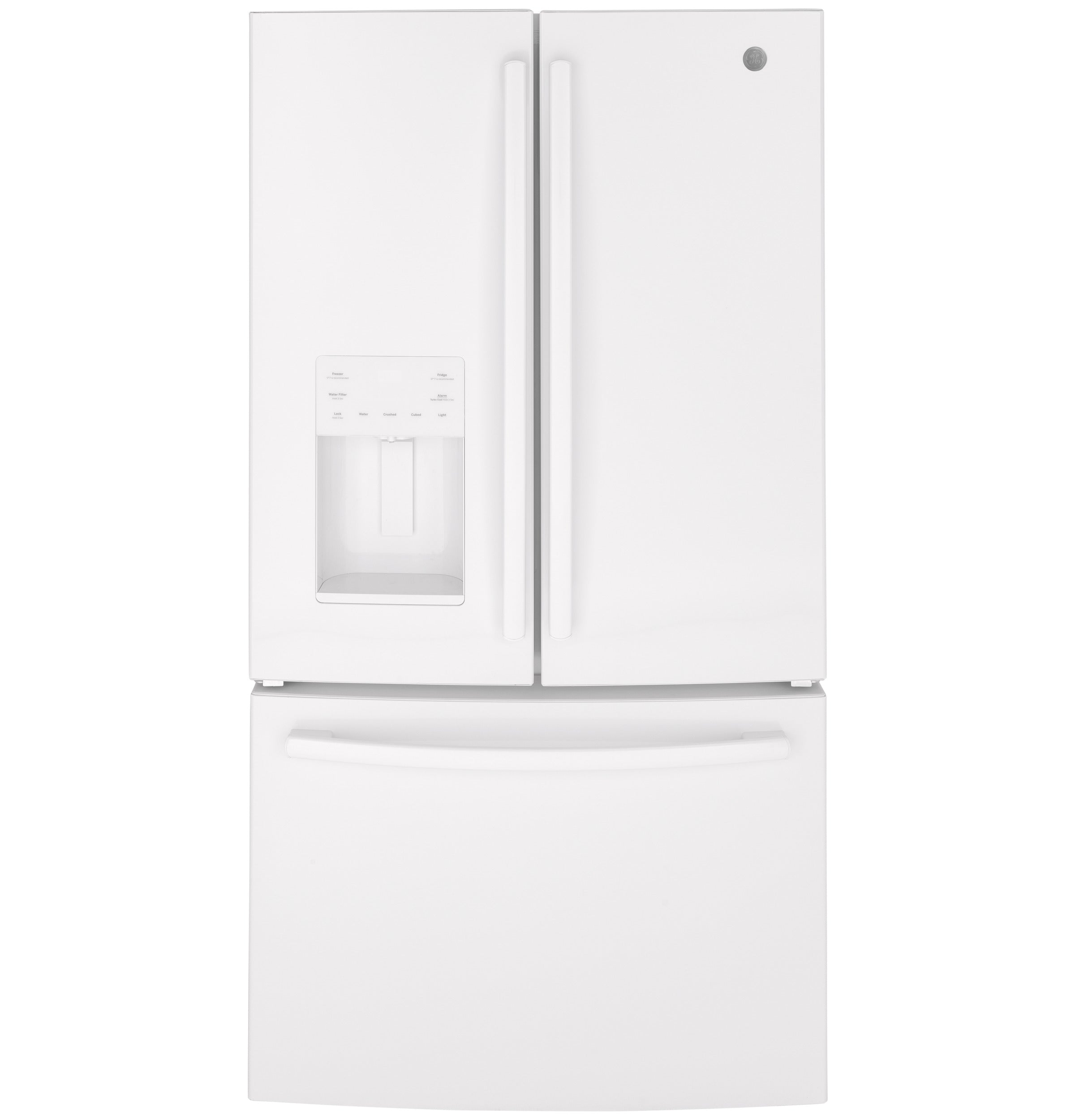 GE ENERGY STAR® 25.7 Cu. Ft. French-Door Refrigerator | GFE26JGMWW