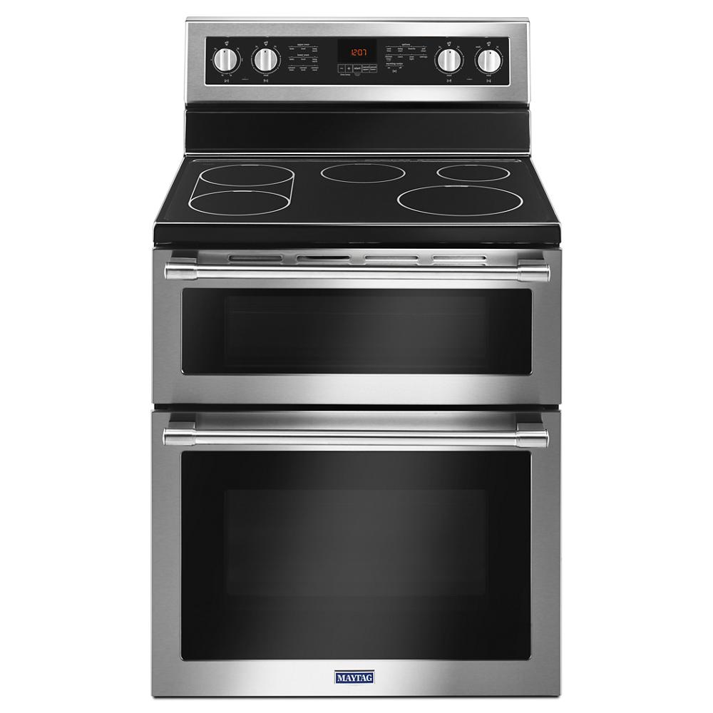 Maytag Double Oven Electric Range With True Convection - 6.7 Cu. Ft. | MET8800FZ