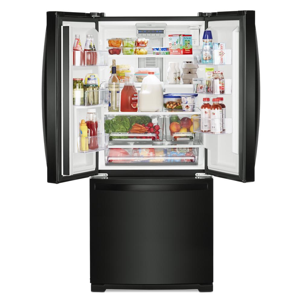 Whirlpool 30-inch Wide French Door Refrigerator | WRF560SMHB | 20 cbft