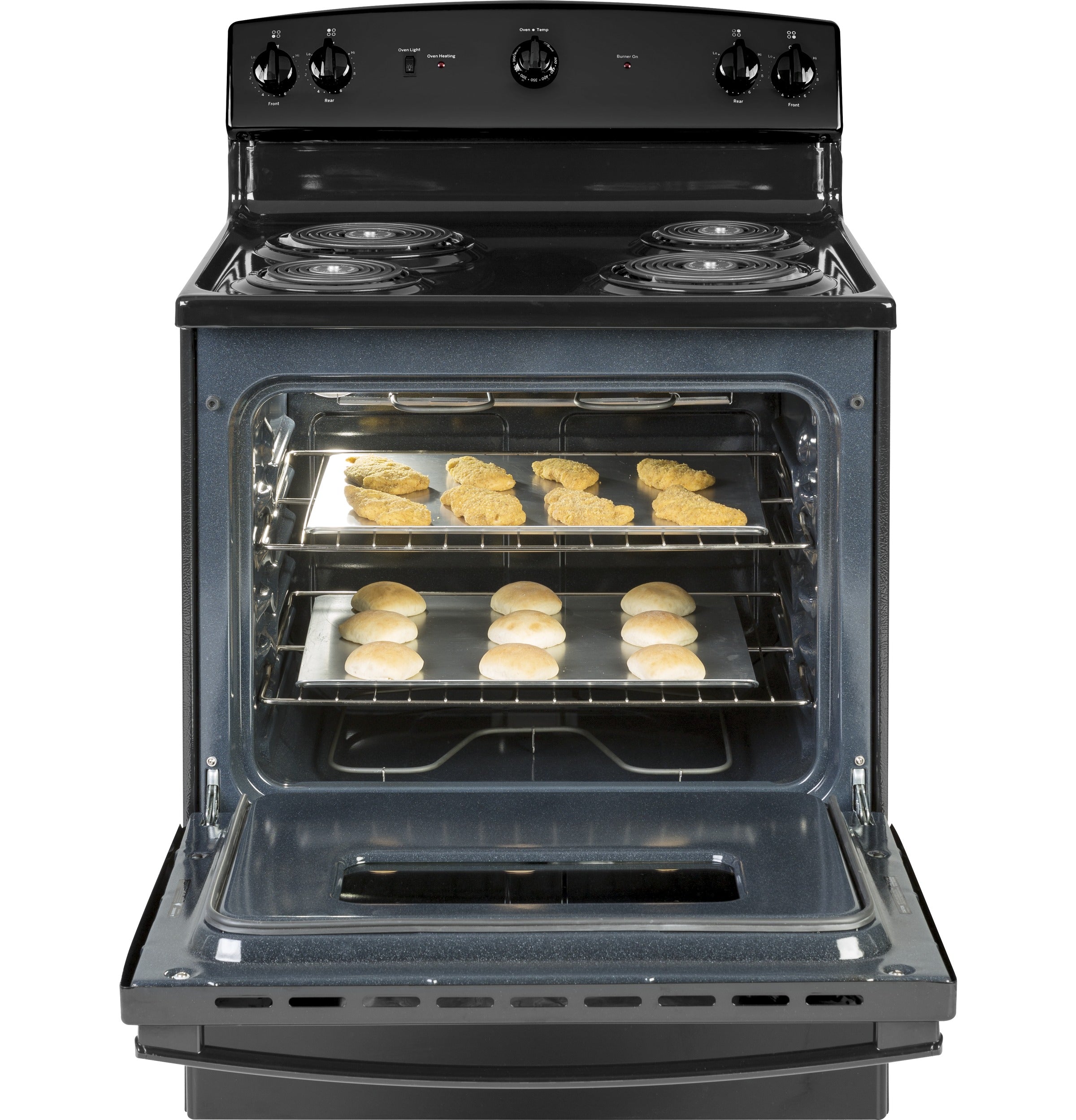 GE 30" Free-Standing Electric Range | JBS160DMBB