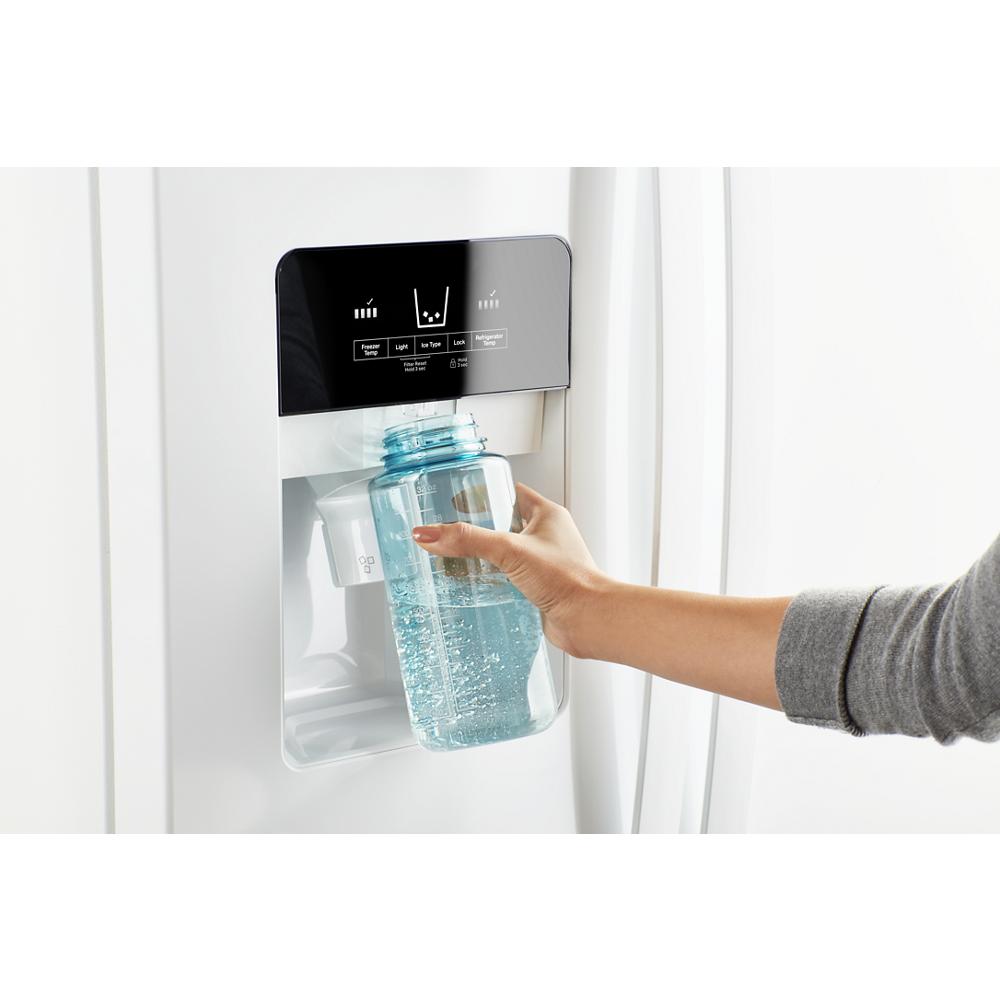 Whirlpool 33-inch Wide Side-by-Side Refrigerator | WRS321SDHW | 21 cbft
