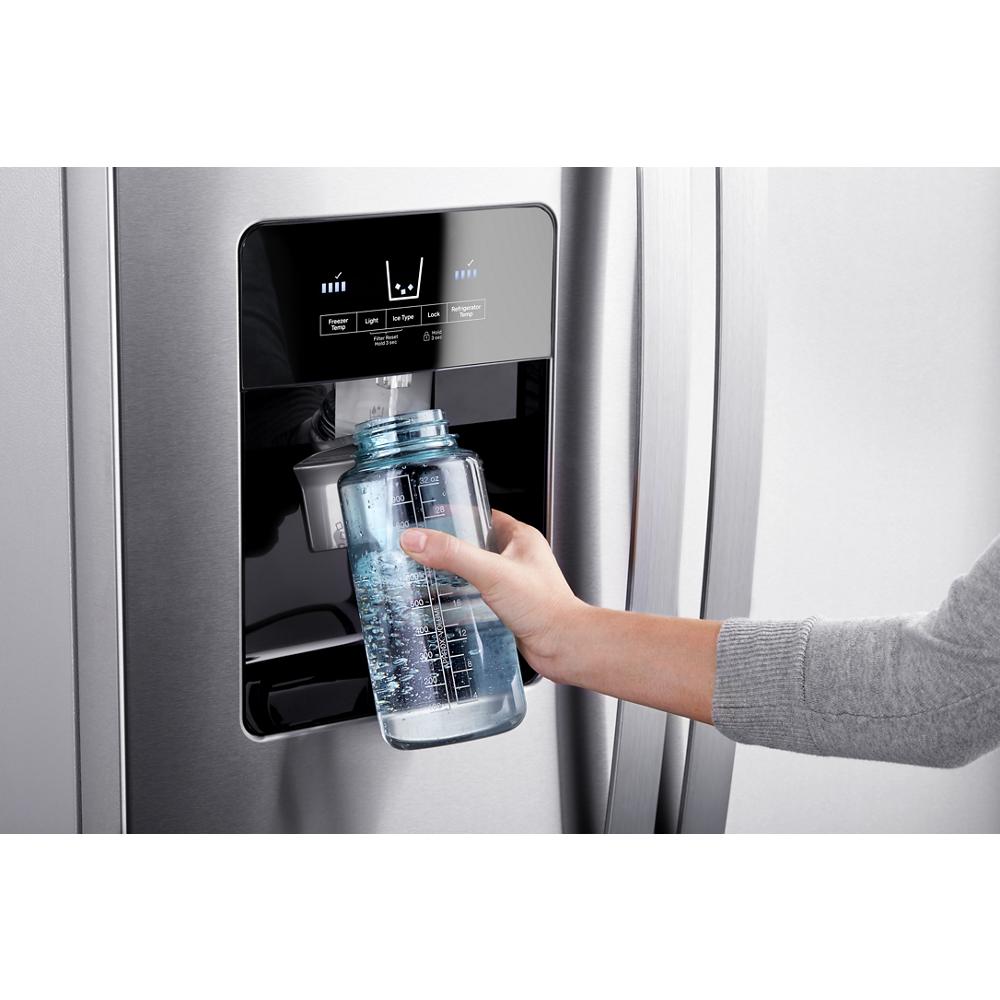 Whirlpool 36-inch Wide Side-by-Side Refrigerator | WRS325SDHZ | 25 cu. ft.