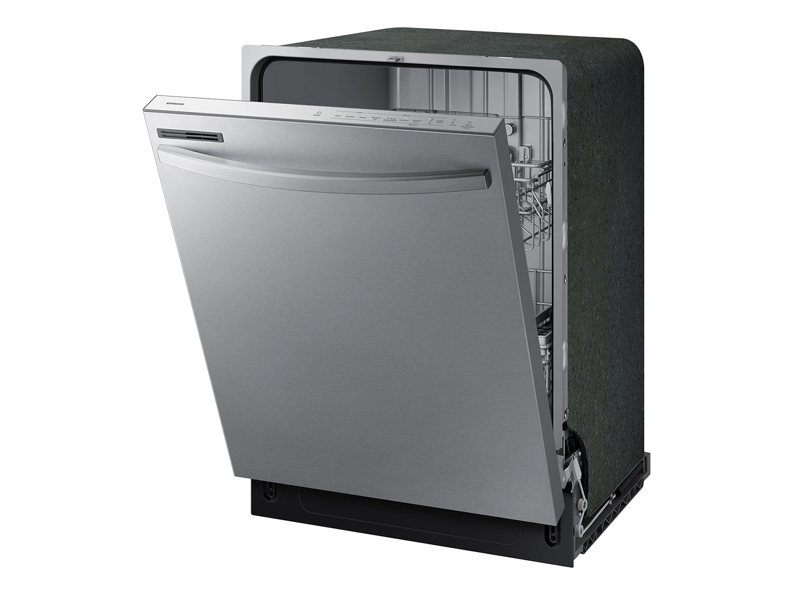Samsung 53 dBA Dishwasher with Height-Adjustable Rack in Stainless Steel | DW80CG4021SR
