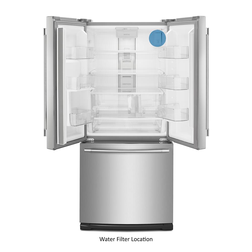 Maytag 30-Inch Wide French Door Refrigerator - 20 Cu. Ft. | MFW2055FRZ