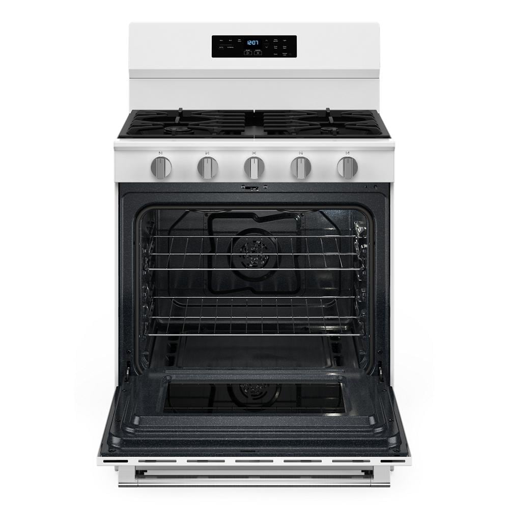 Maytag Gas Range With No Preheat Air Fry and Air Baking - 5.0 cu. ft. | MFGS6030RW