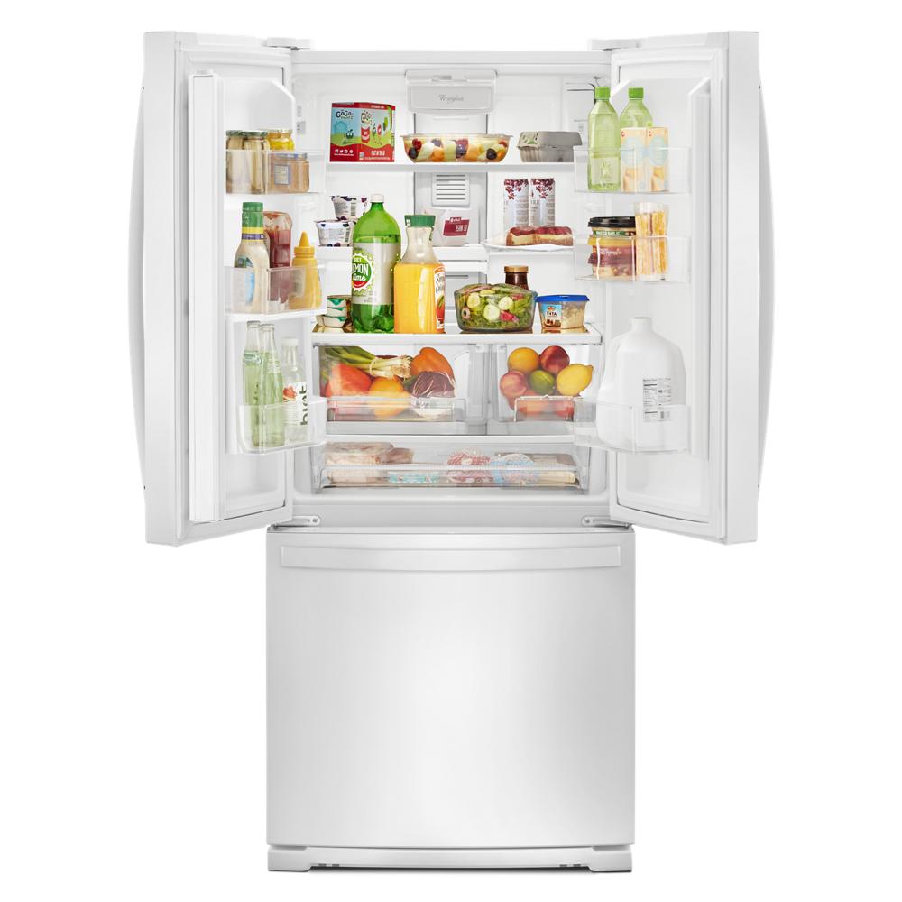 Whirlpool 30-inch Wide French Door Refrigerator | WRF560SEHW | 20 cbft