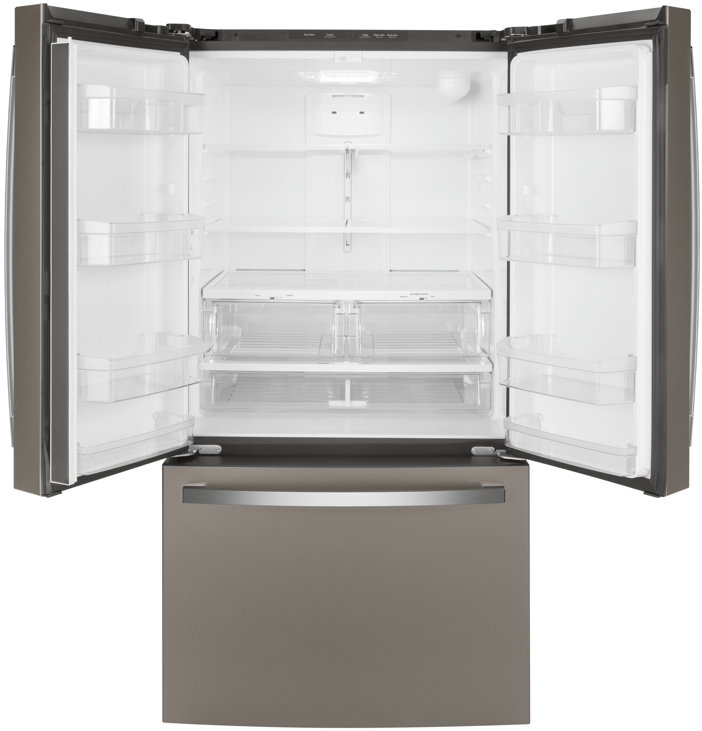 GE ENERGY STAR® 27.0 Cu. Ft. French-Door Refrigerator | GNE27JMMES
