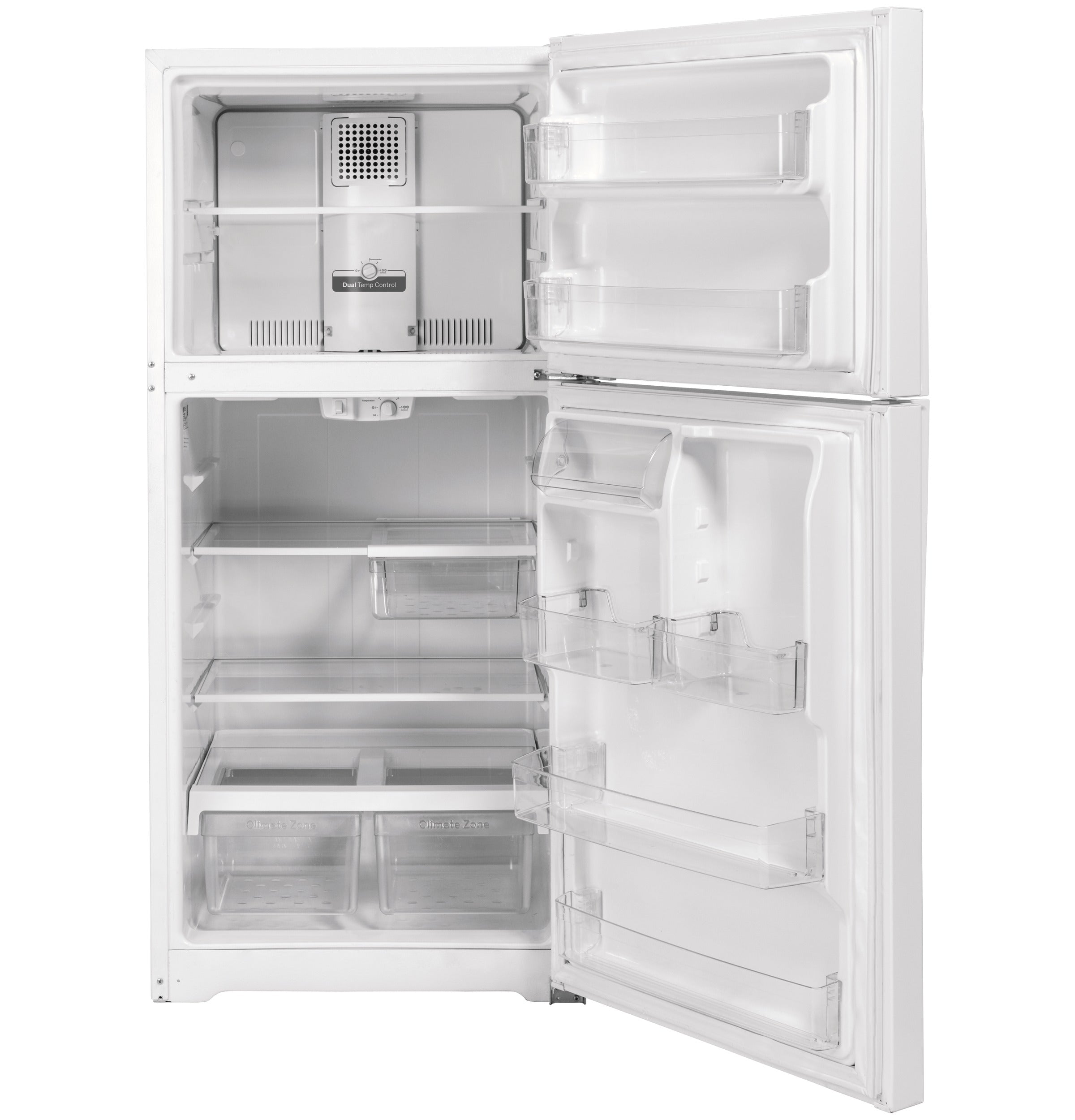 GE 21.9 Cu. Ft. Garage Ready Top-Freezer Refrigerator | GTS22KGNRWW