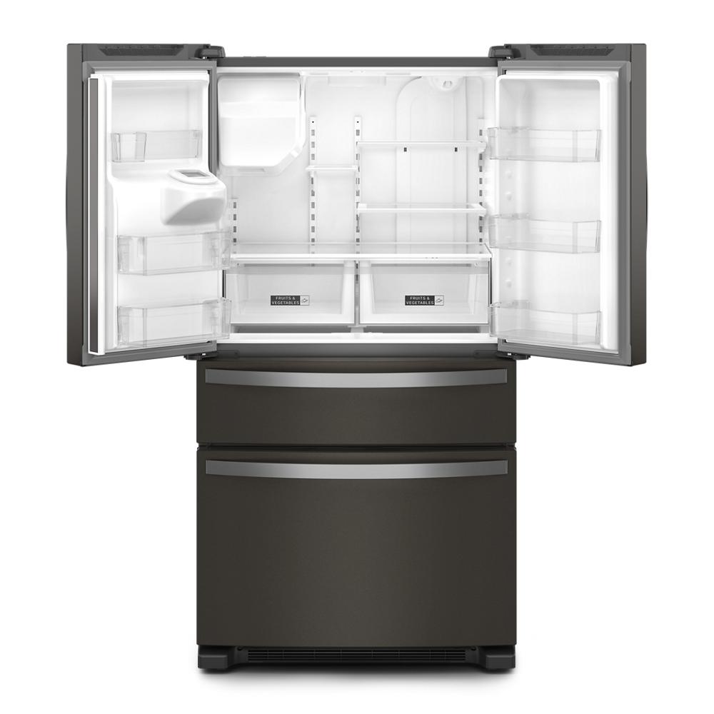 Whirlpool 36-Inch Wide French Door Bottom Mount Refrigerator | WRMF3636RV | 25 cbft