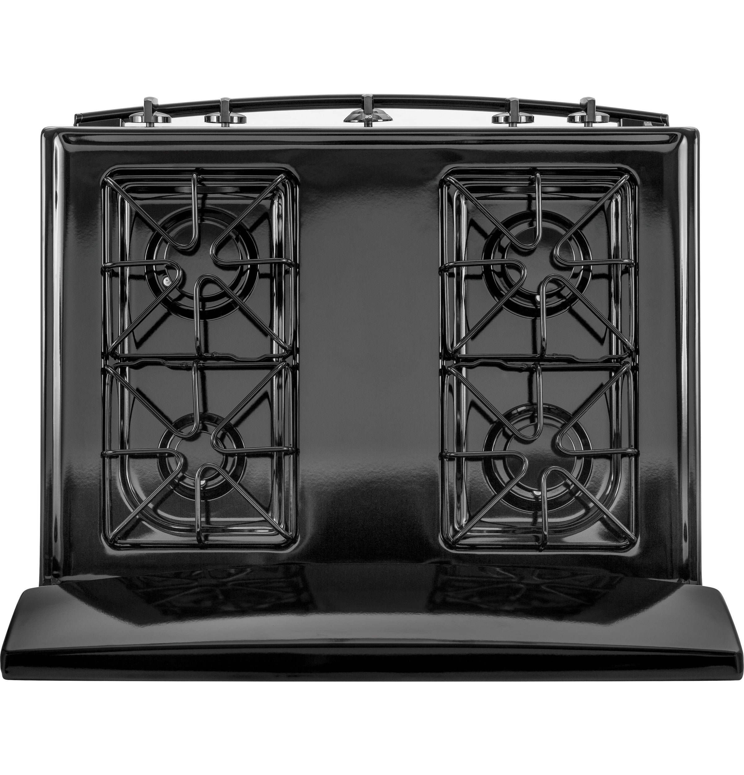 GE Free-Standing Front Control Gas Range | JGBS30DEKBB