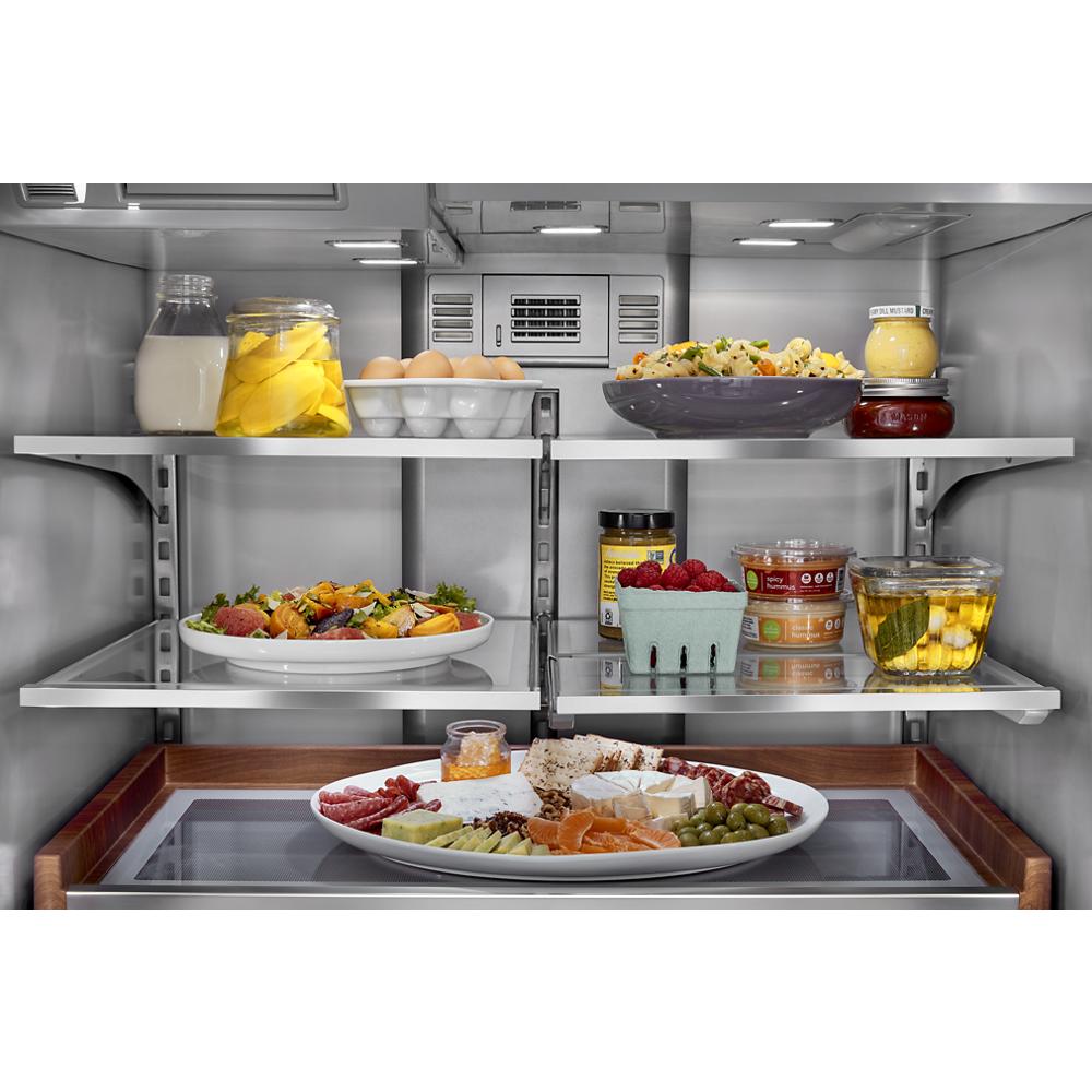 Kitchen Aid 26.8 Cu. Ft. Standard-Depth French Door Refrigerator | KRFF577KPS