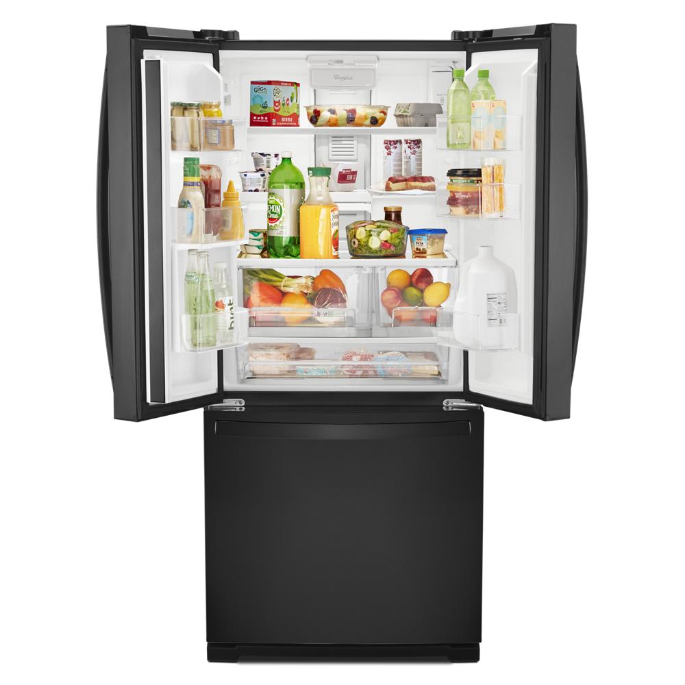 Whirlpool 30-inch Wide French Door Refrigerator | WRF560SEHB | 20 cbft