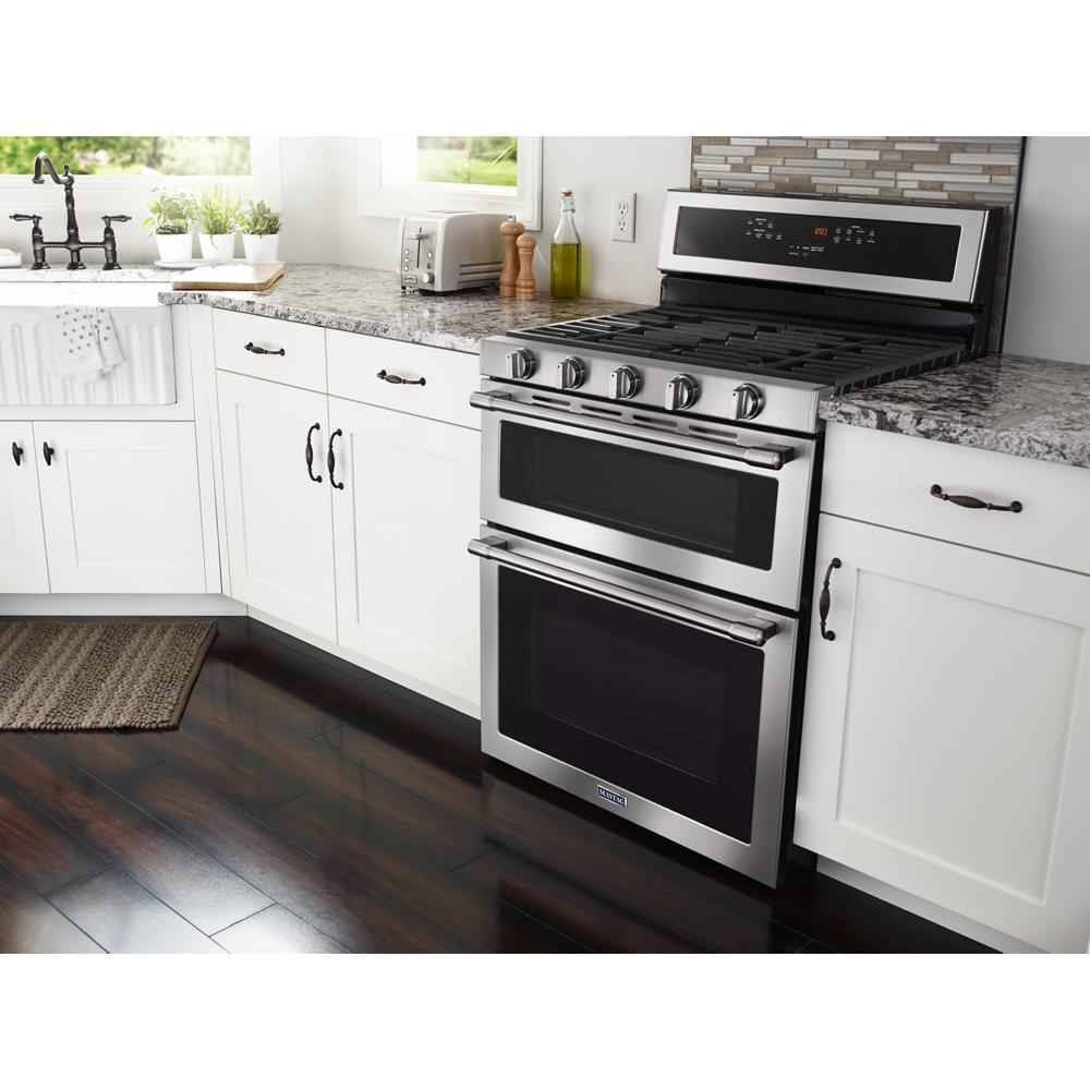 Maytag Double Oven Gas Range With True Convection - 6.0 Cu. Ft. | MGT8800FZ