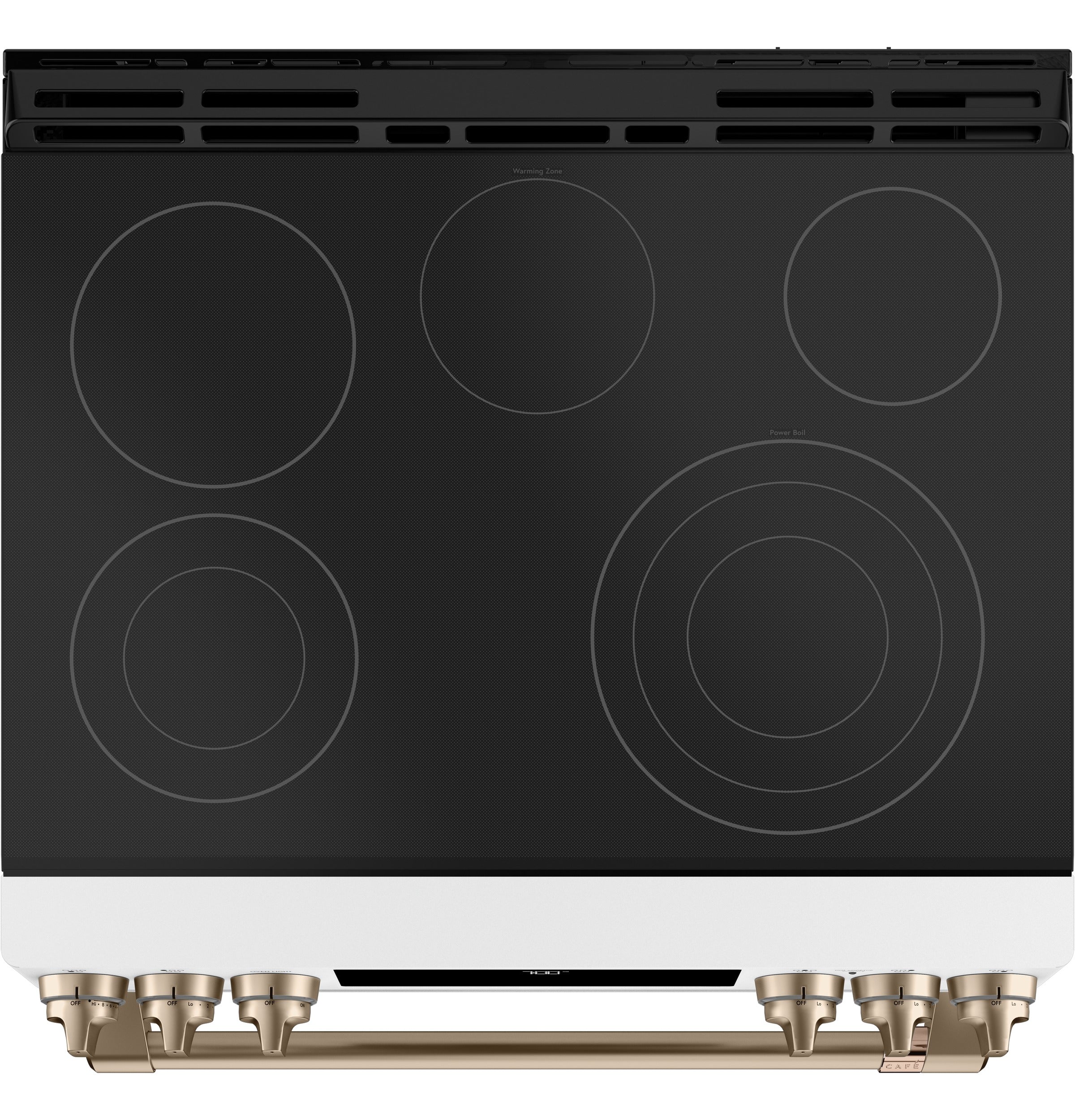 CAFÉ 30" Smart Slide-In, Front-Control, Radiant and Convection Range | CES700P4MW2