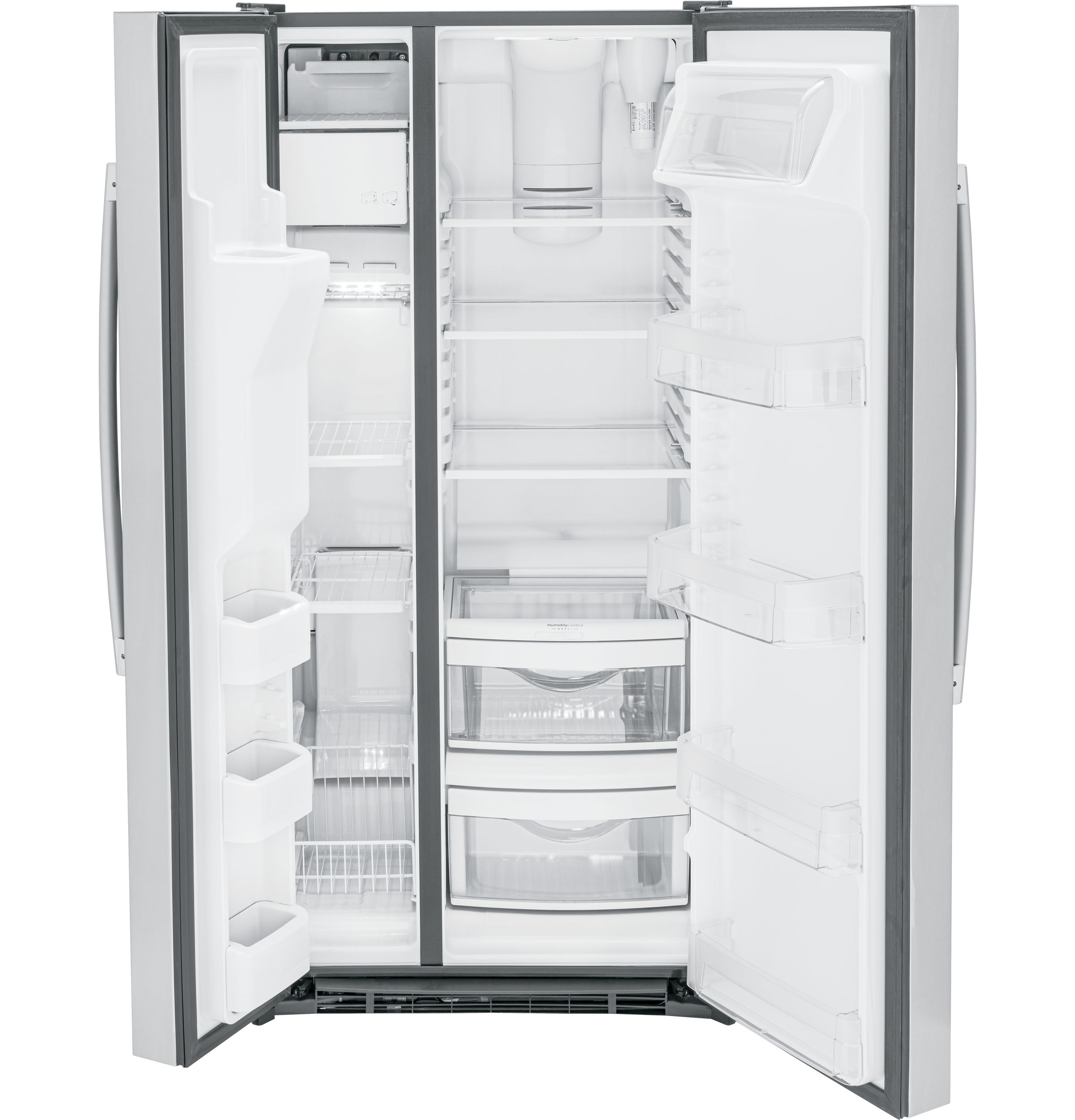 GE ENERGY STAR® 23.0 Cu. Ft. Side-By-Side Refrigerator | GSE23GYPFS