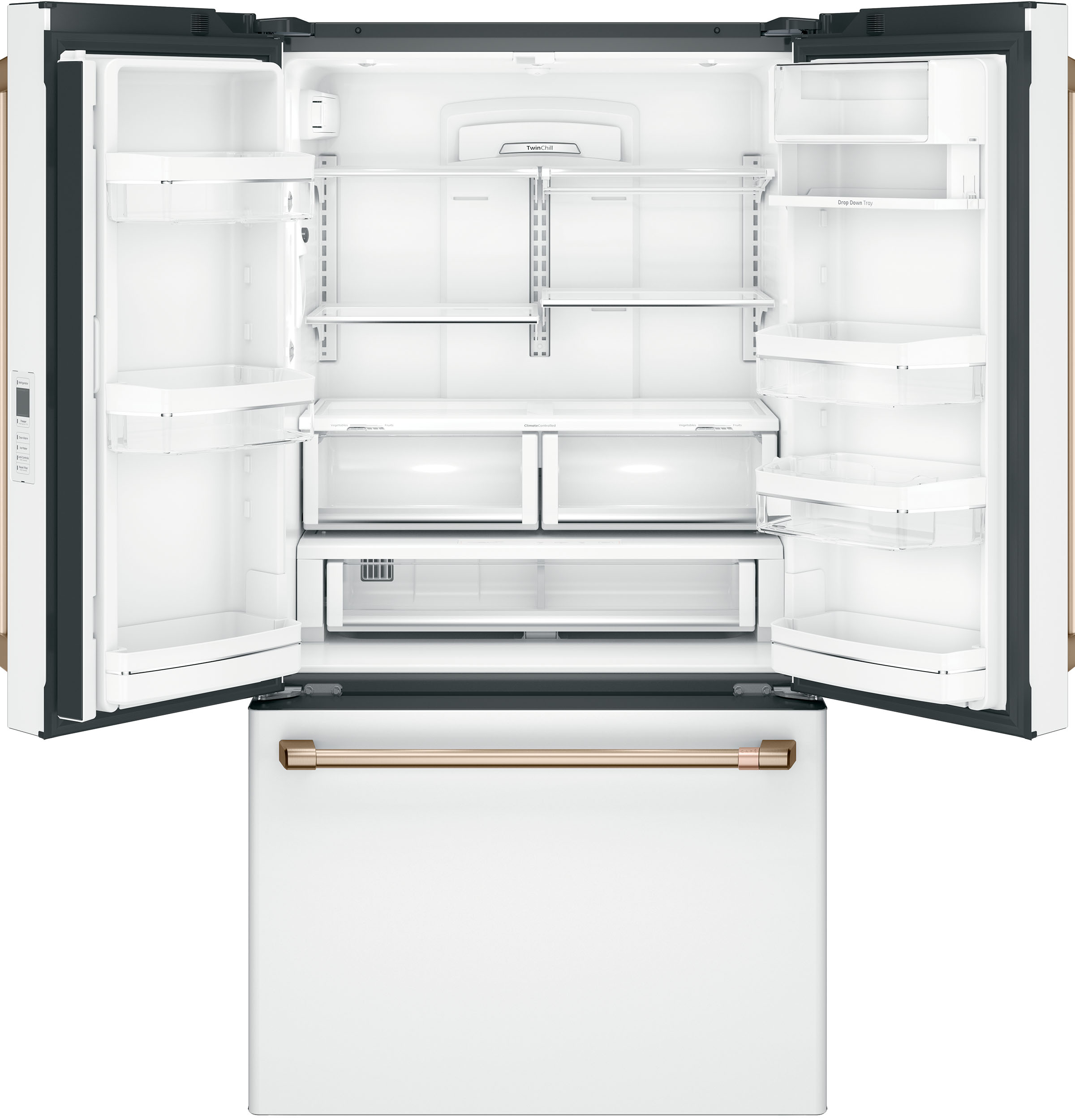 CAFÉ 23.1 Cu. Ft. Smart Counter-Depth French-Door Refrigerator | CWE23SP4MW2