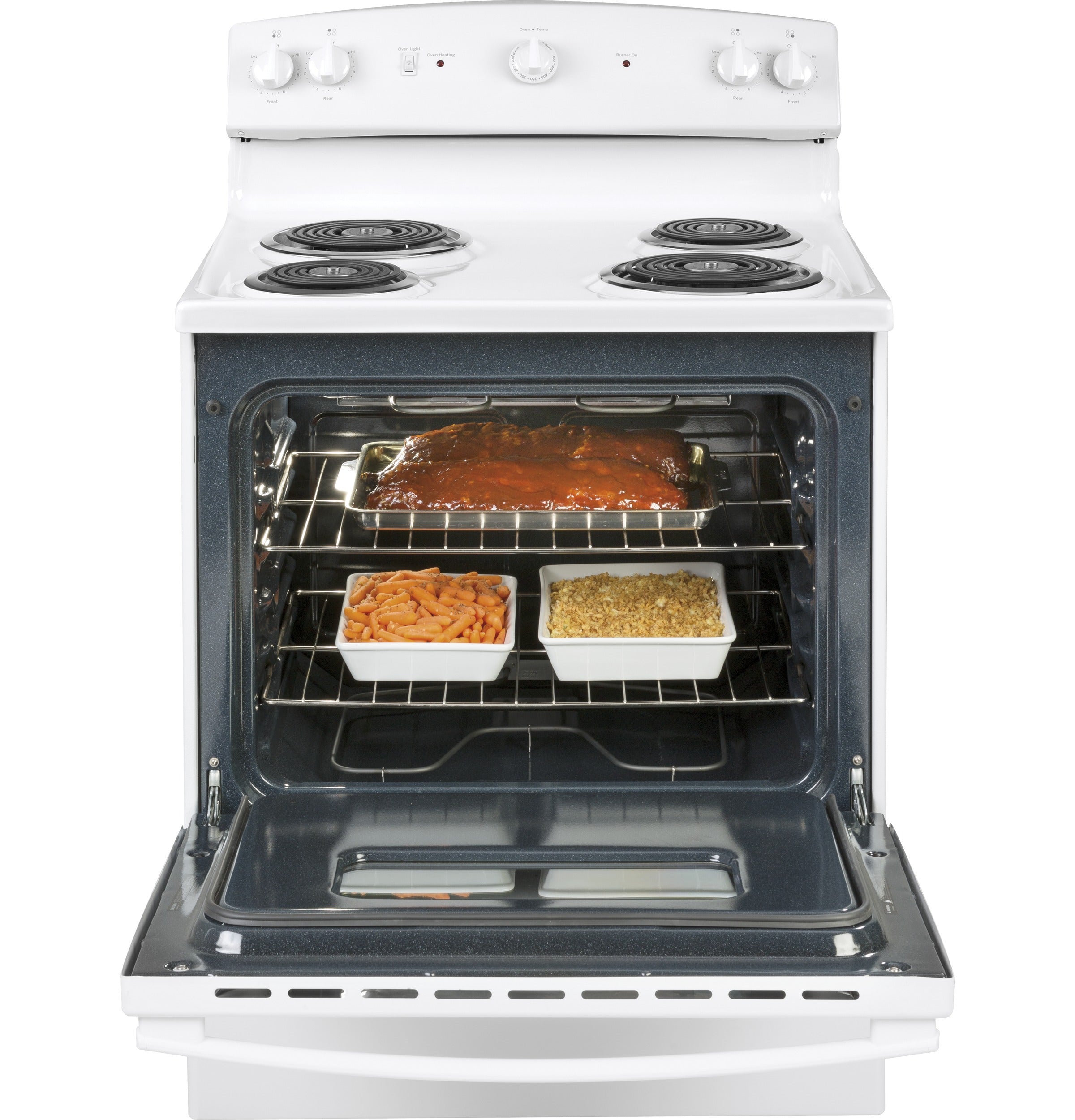 GE 30" Free-Standing Electric Range | JBS160DMWW