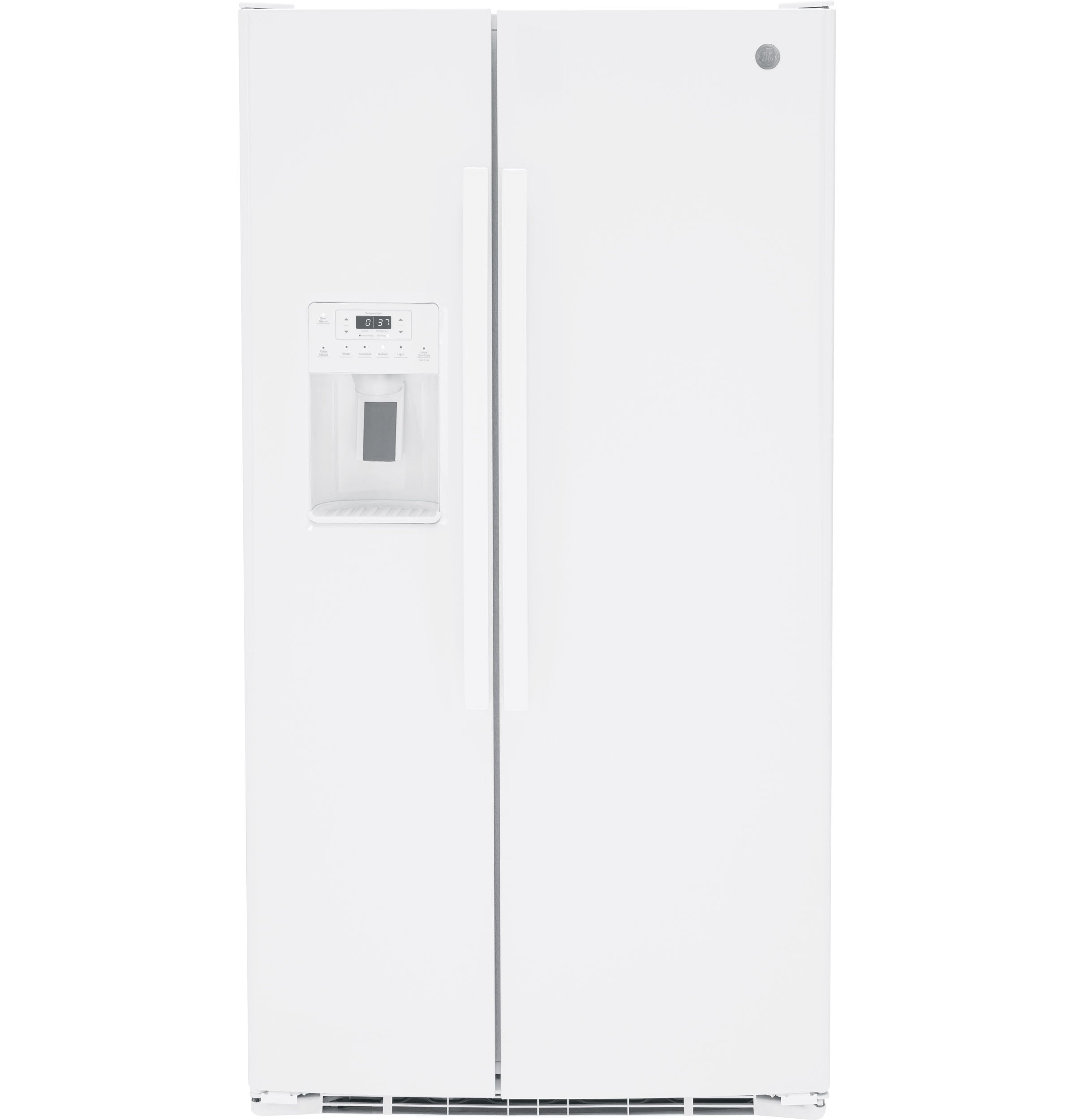 GE ENERGY STAR® 25.3 Cu. Ft. Side-By-Side Refrigerator | GSE25GGPWW
