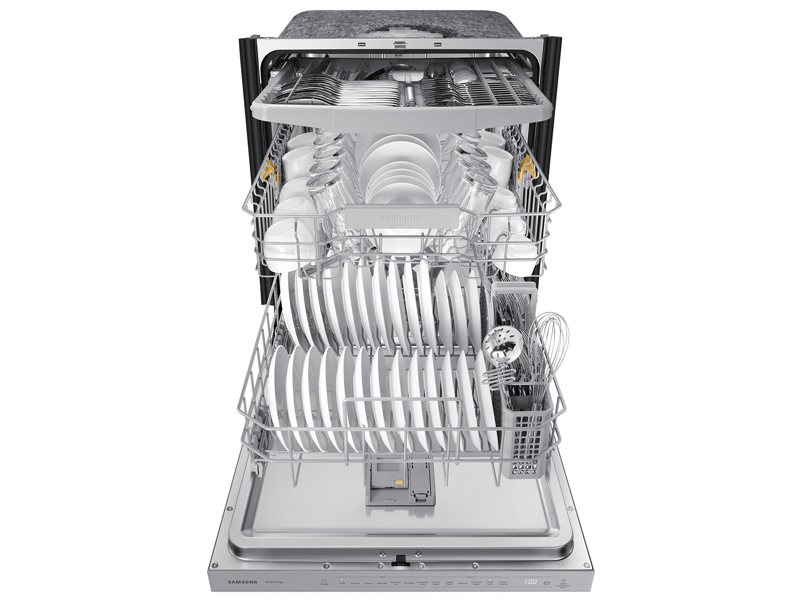 Samsung AutoRelease Smart 46dBA Dishwasher with StormWash | DW80CG5450SR