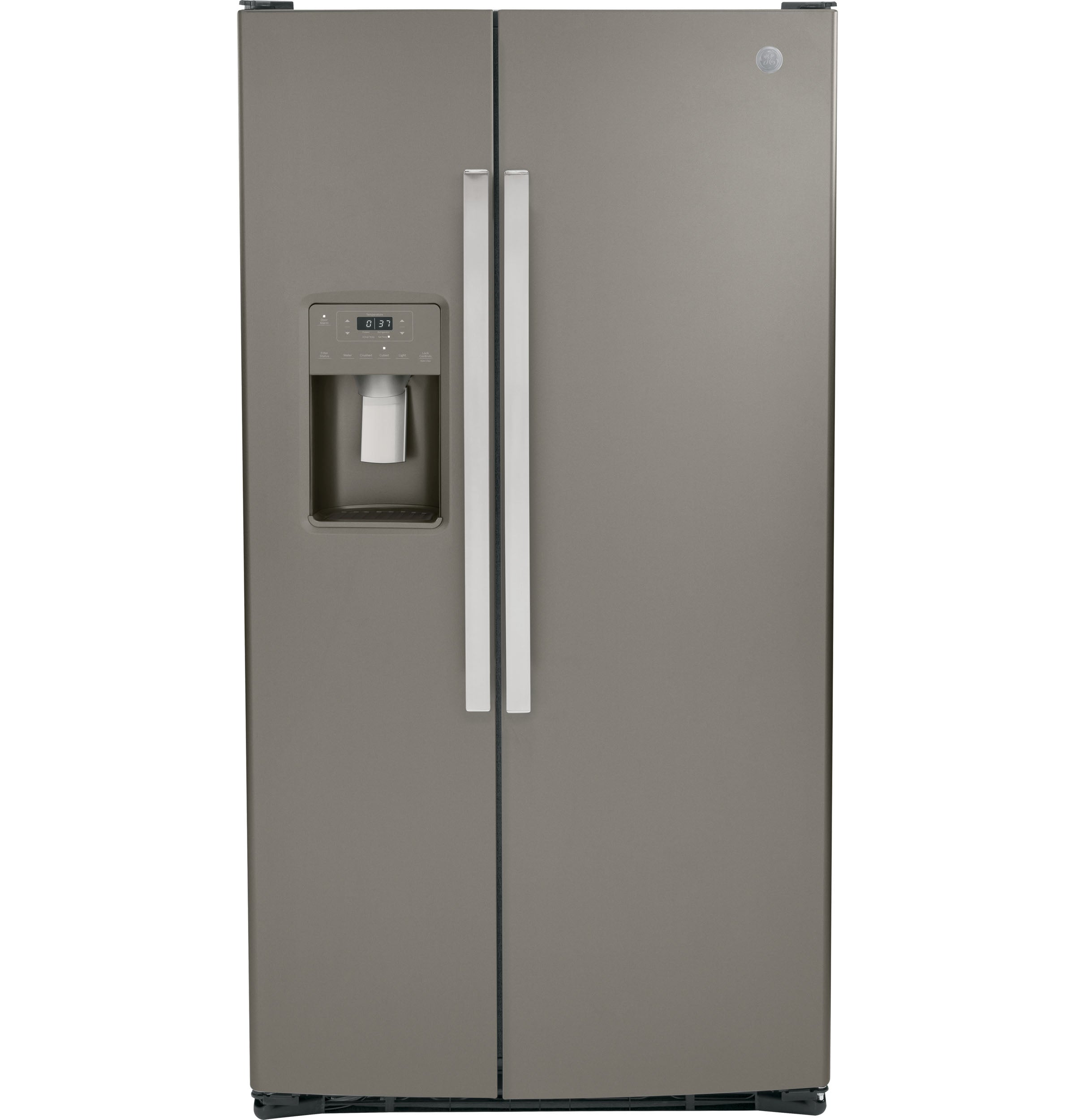 GE 25.3 Cu. Ft. Side-By-Side Refrigerator | GSS25GMPES