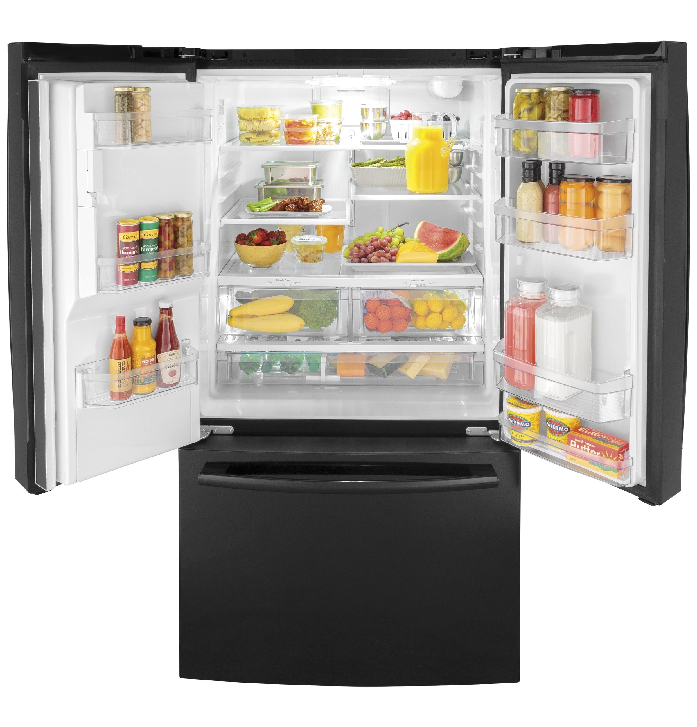 GE ENERGY STAR® 25.7 Cu. Ft. French-Door Refrigerator | GFE26JGMBB