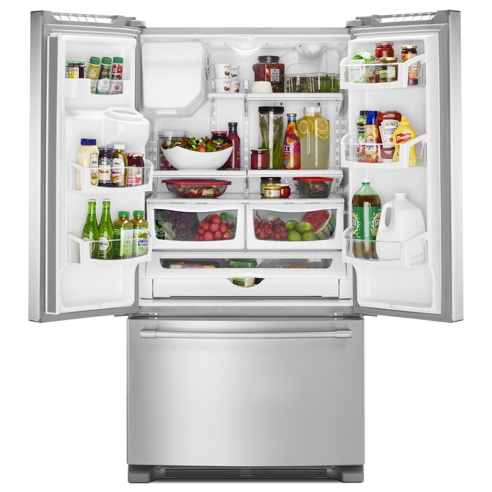 Maytag 36-Inch Wide French Door Refrigerator - 25 Cu. Ft | MFI2570FEZ