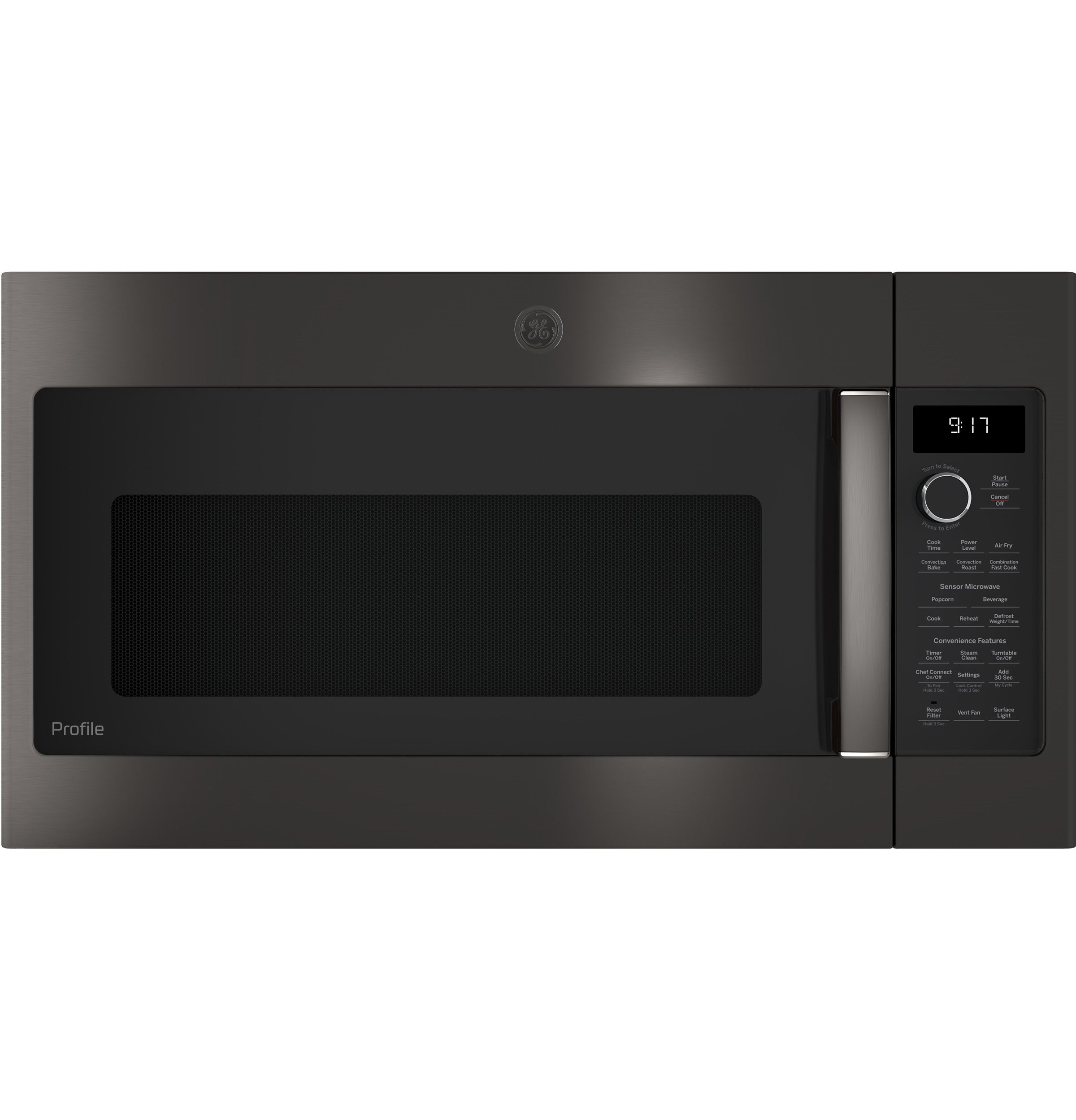GE Profile™ 1.7 Cu. Ft. Convection Over-the-Range Microwave Oven | PVM9179BRTS