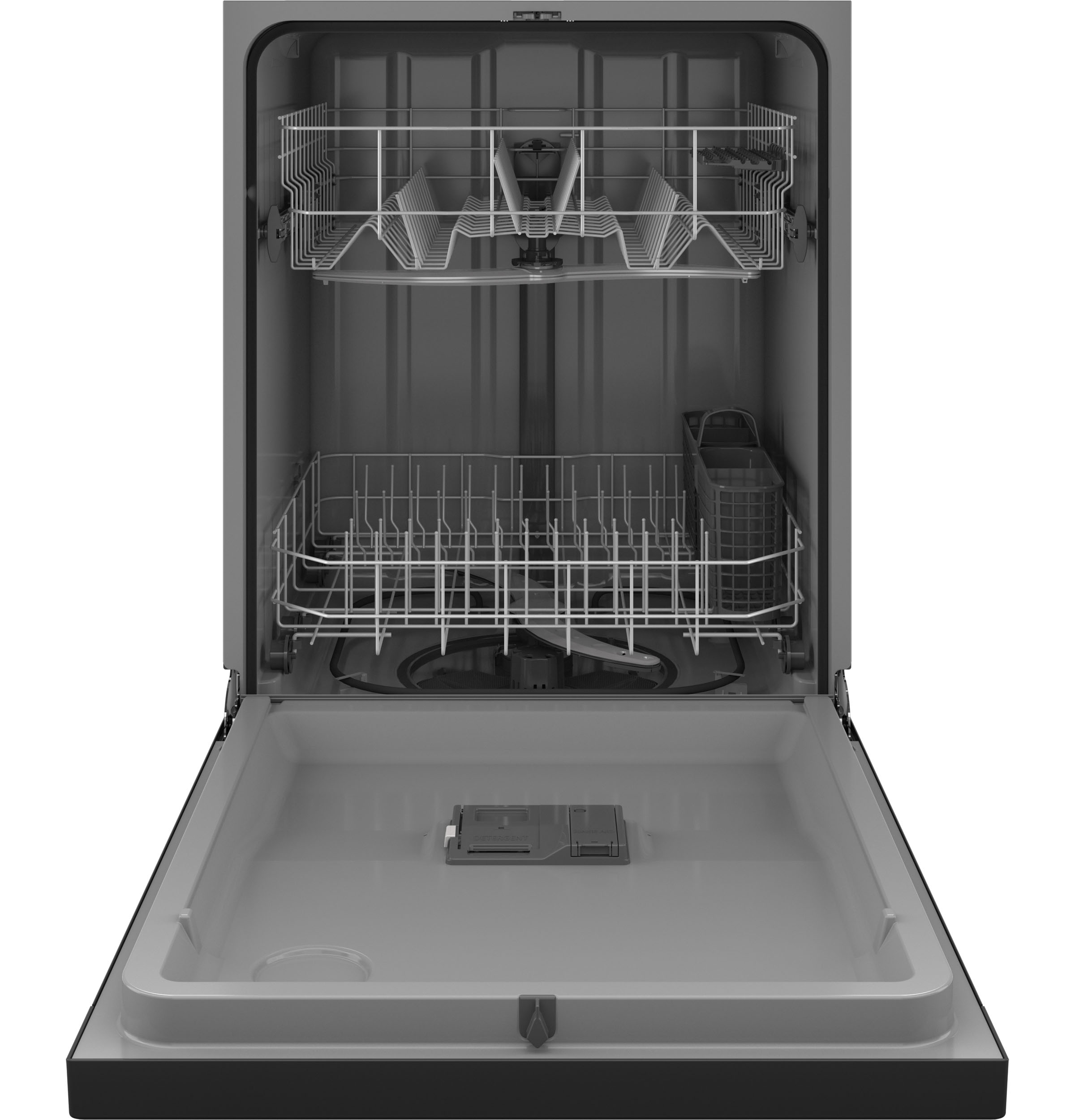 GE Dishwasher with Front Controls | GDF535PGRBB