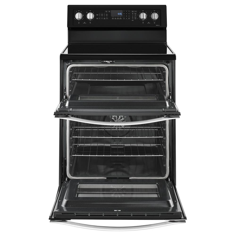 Whirlpool 6.7 Cu. Ft. Electric Double Oven Range with True Convection | WGE745C0FE