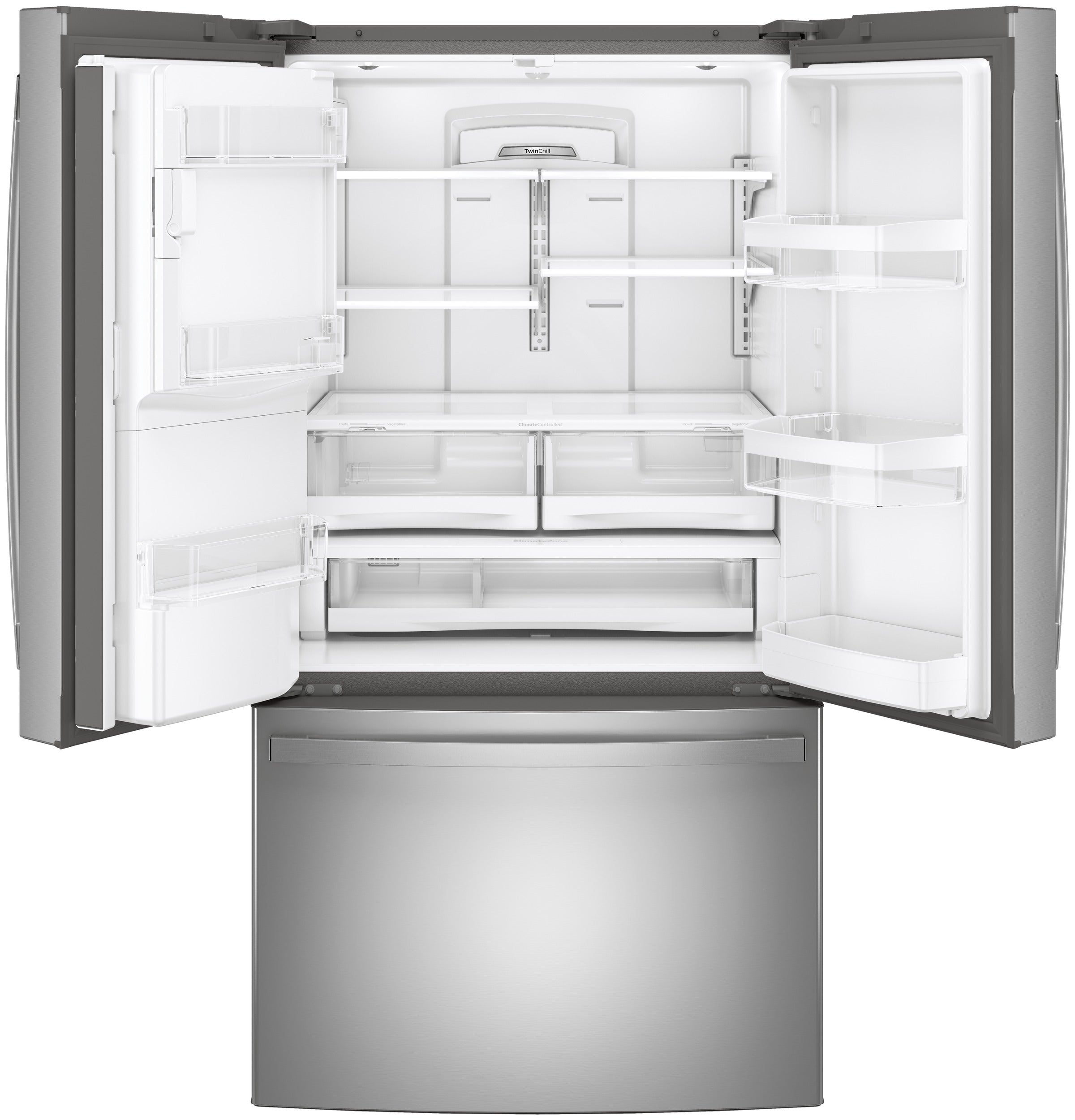 GE ENERGY STAR® 27.7 Cu. Ft. French-Door Refrigerator | GFE28GYNFS