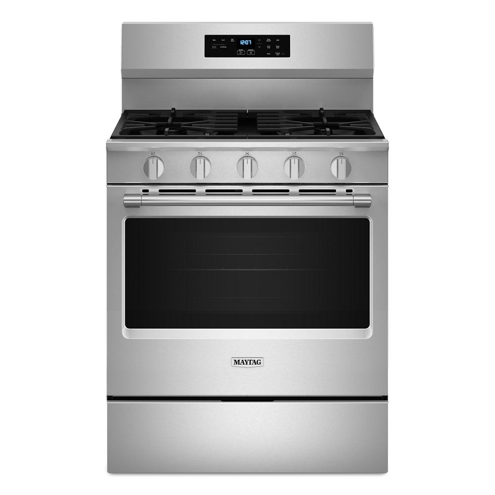 Maytag Gas Range With No Preheat Air Fry and Air Baking - 5.0 cu. ft. | MFGS6030RZ