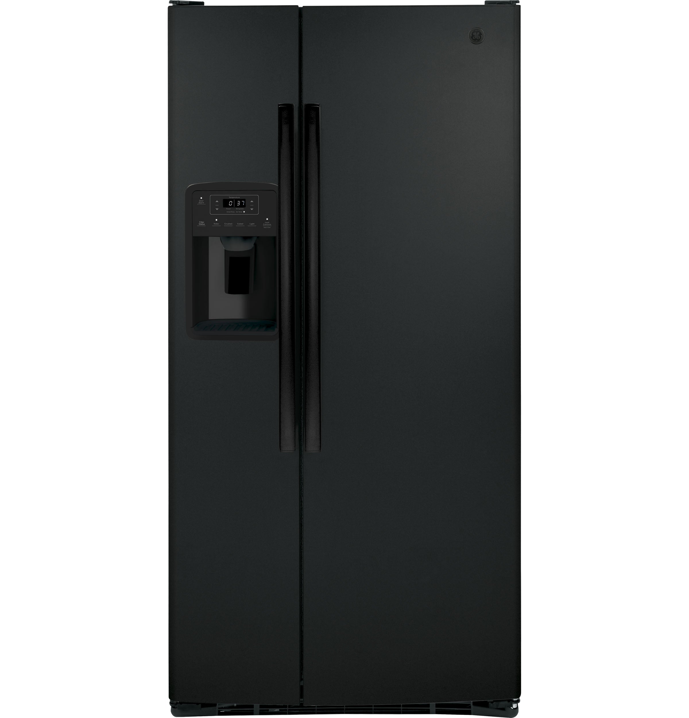 GE ENERGY STAR® 23.0 Cu. Ft. Side-By-Side Refrigerator | GSE23GGPBB