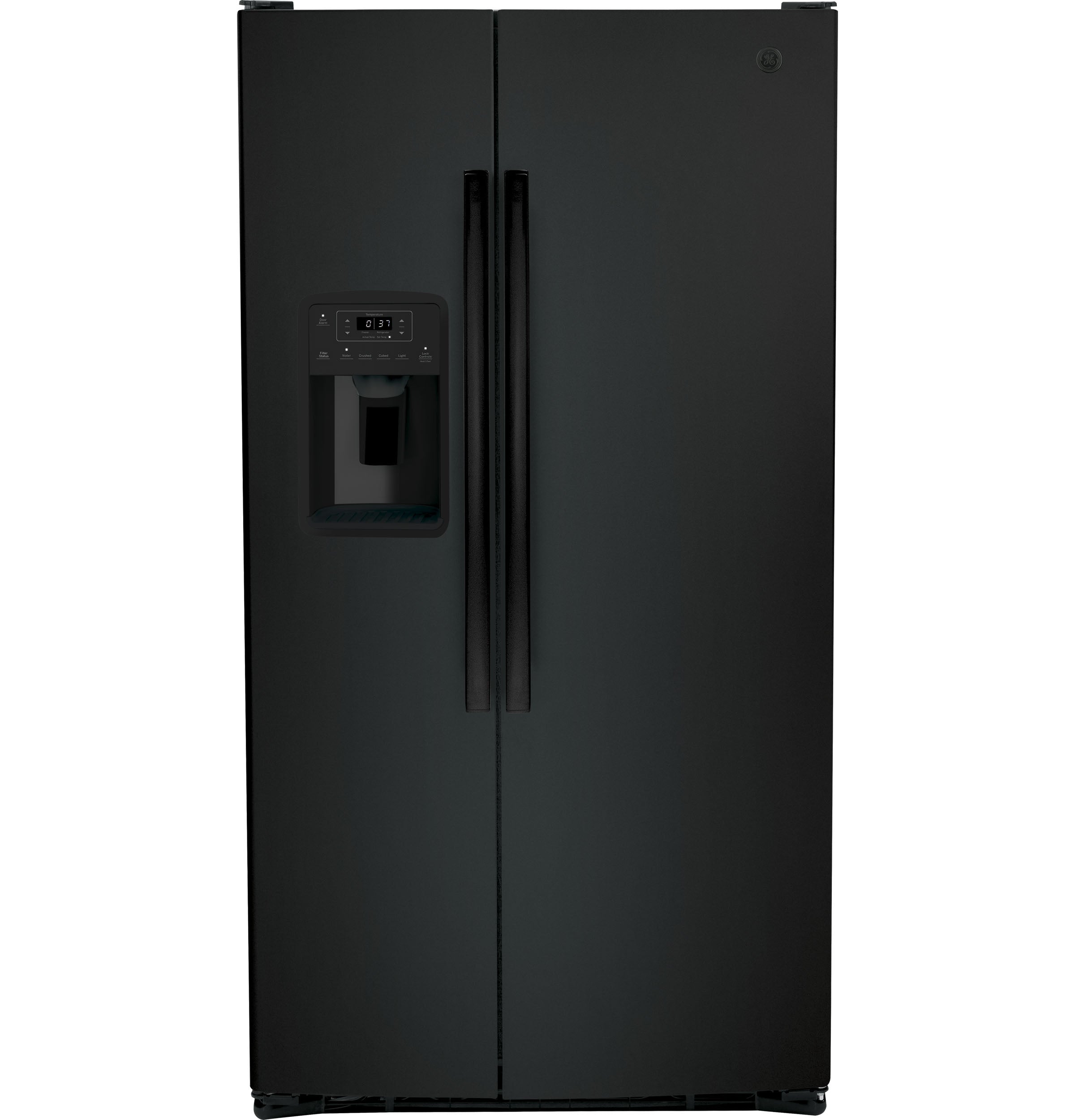 GE ENERGY STAR® 25.3 Cu. Ft. Side-By-Side Refrigerator | GSE25GGPBB