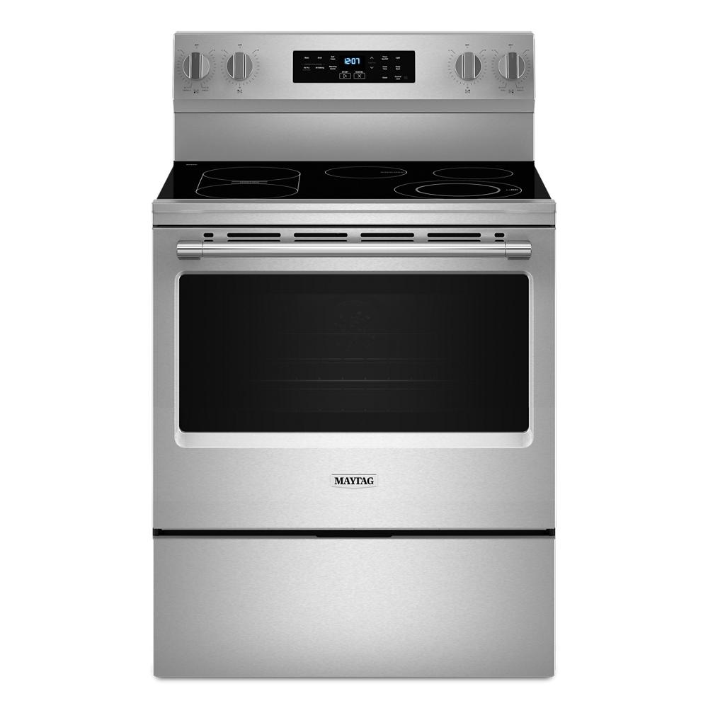 Maytag Electric Range With No Preheat Air Fry and Air Baking - 5.3 cu. ft. | MFES6030RZ