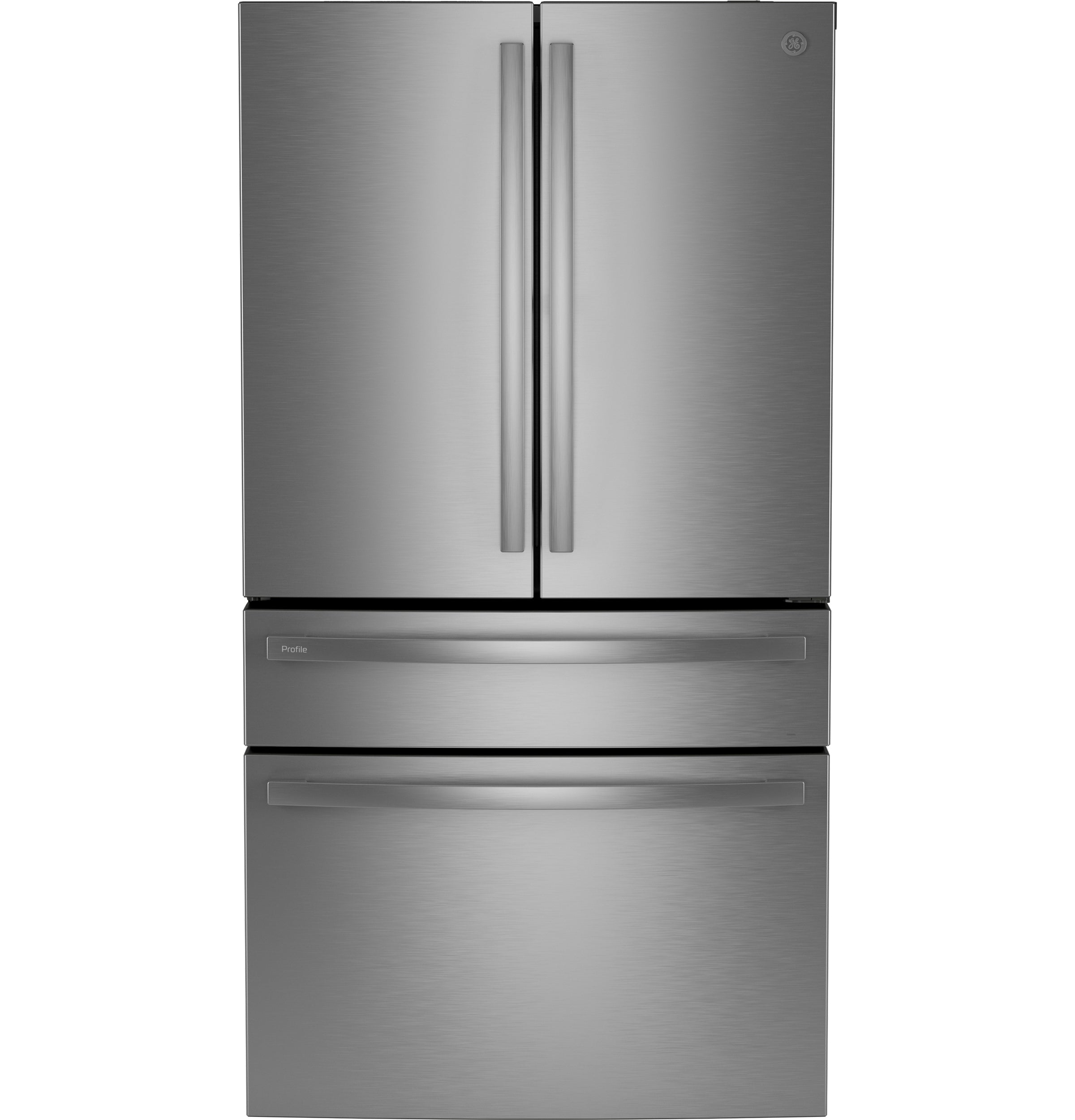 GE Profile™ ENERGY STAR® 28.7 Cu. Ft. 4-Door French-Door Refrigerator | PGE29BYTFS