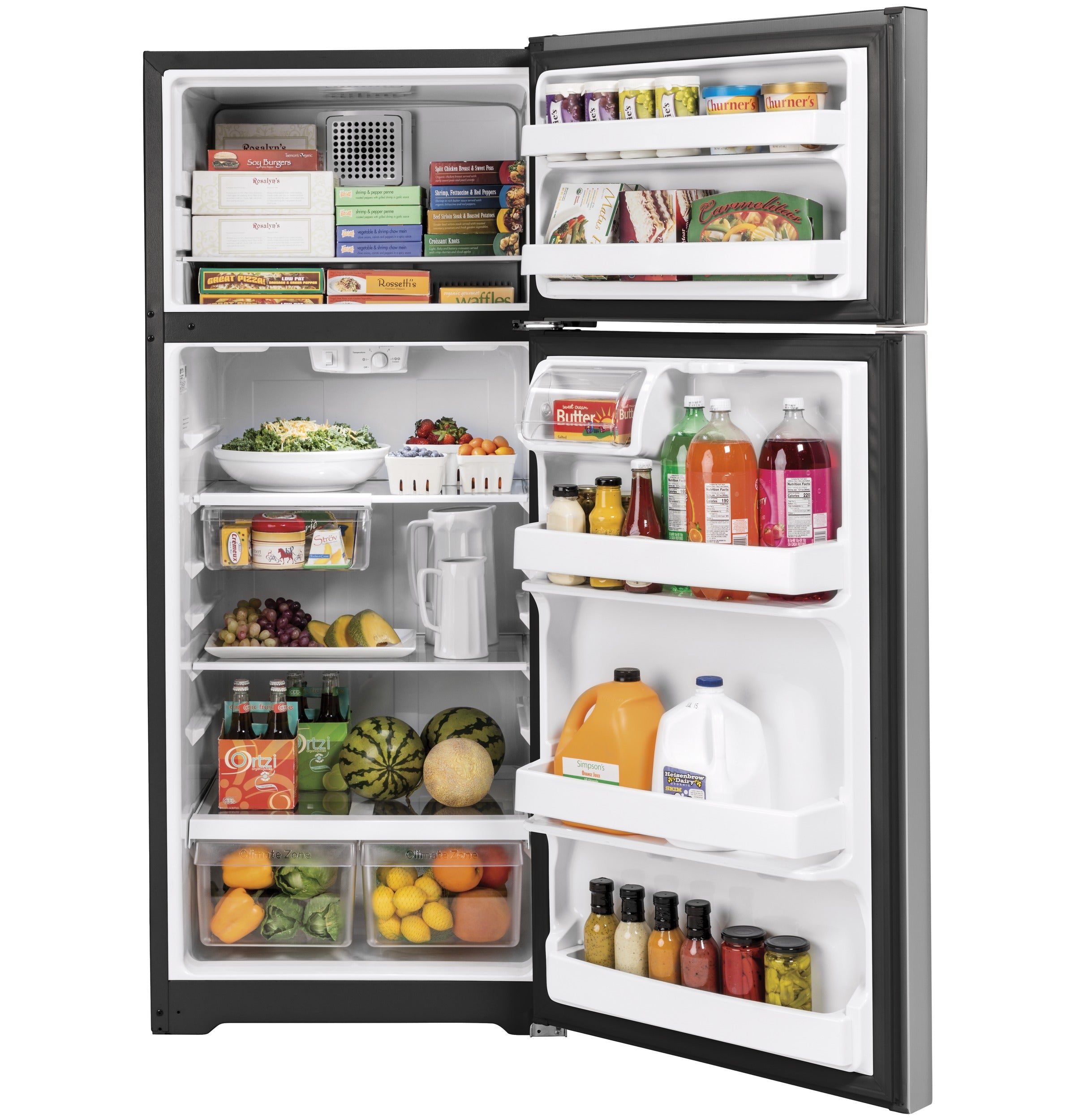 GE 17.5 Cu. Ft. Top-Freezer Refrigerator | GTS18HYNRFS
