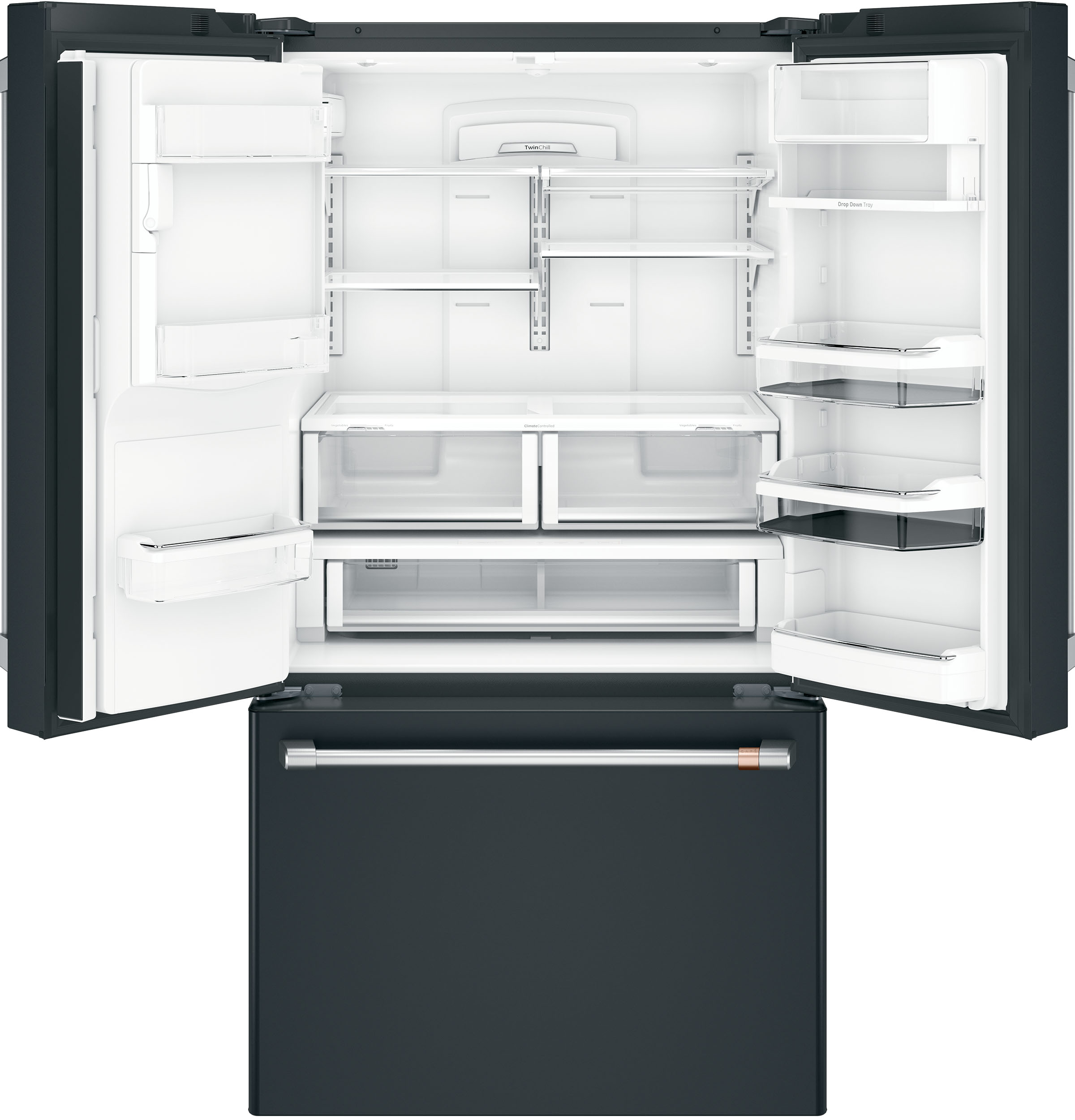 CAFÉ 27.7 Cu. Ft. Smart French-Door Refrigerator with Hot Water Dispenser | CFE28TP3MD1