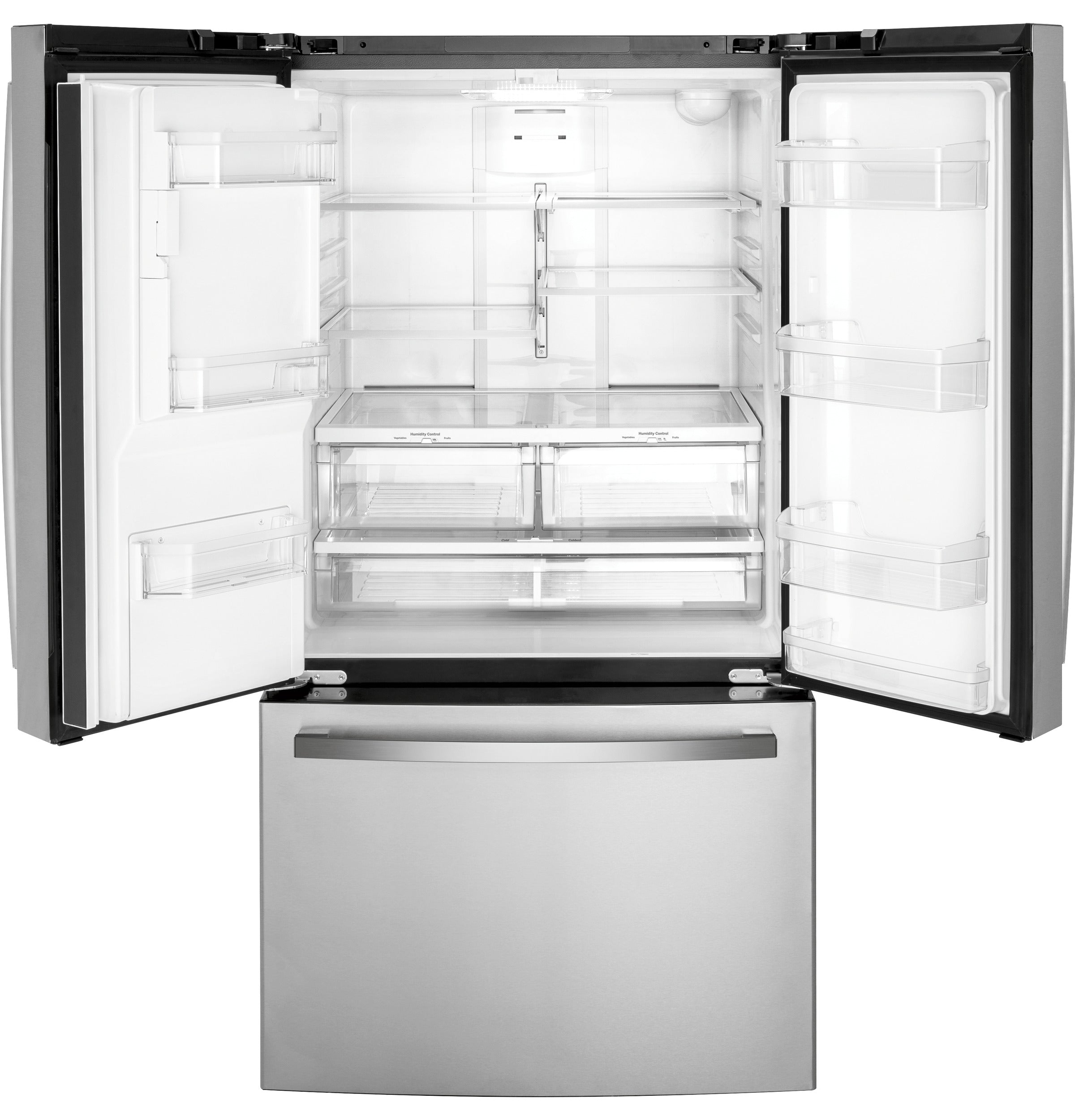 GE ENERGY STAR® 25.7 Cu. Ft. French-Door Refrigerator | GFE26JYMFS