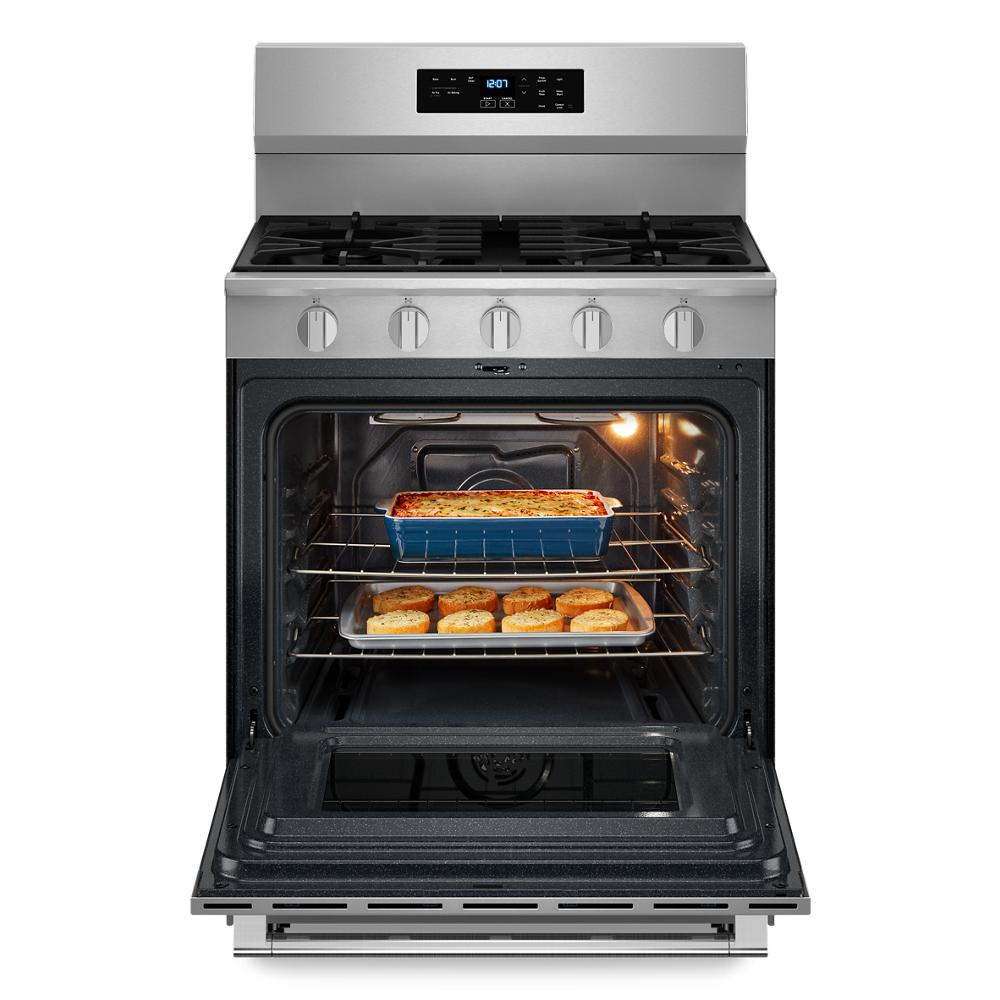 Maytag Gas Range With No Preheat Air Fry and Air Baking - 5.0 cu. ft. | MFGS6030RZ