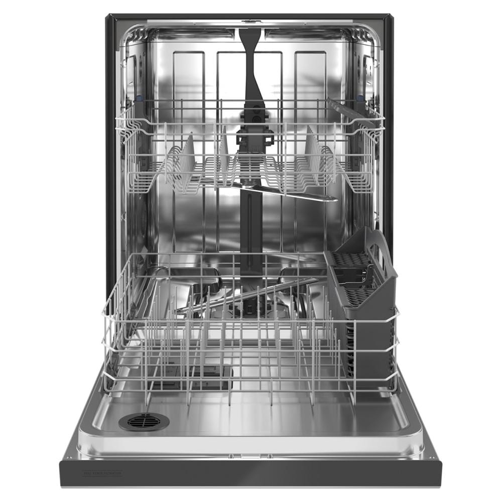 Maytag 24” Front Control Dishwasher with Dual Power Filtration and PowerBlast Cycle - 50 dBA | MDB4949SKZ