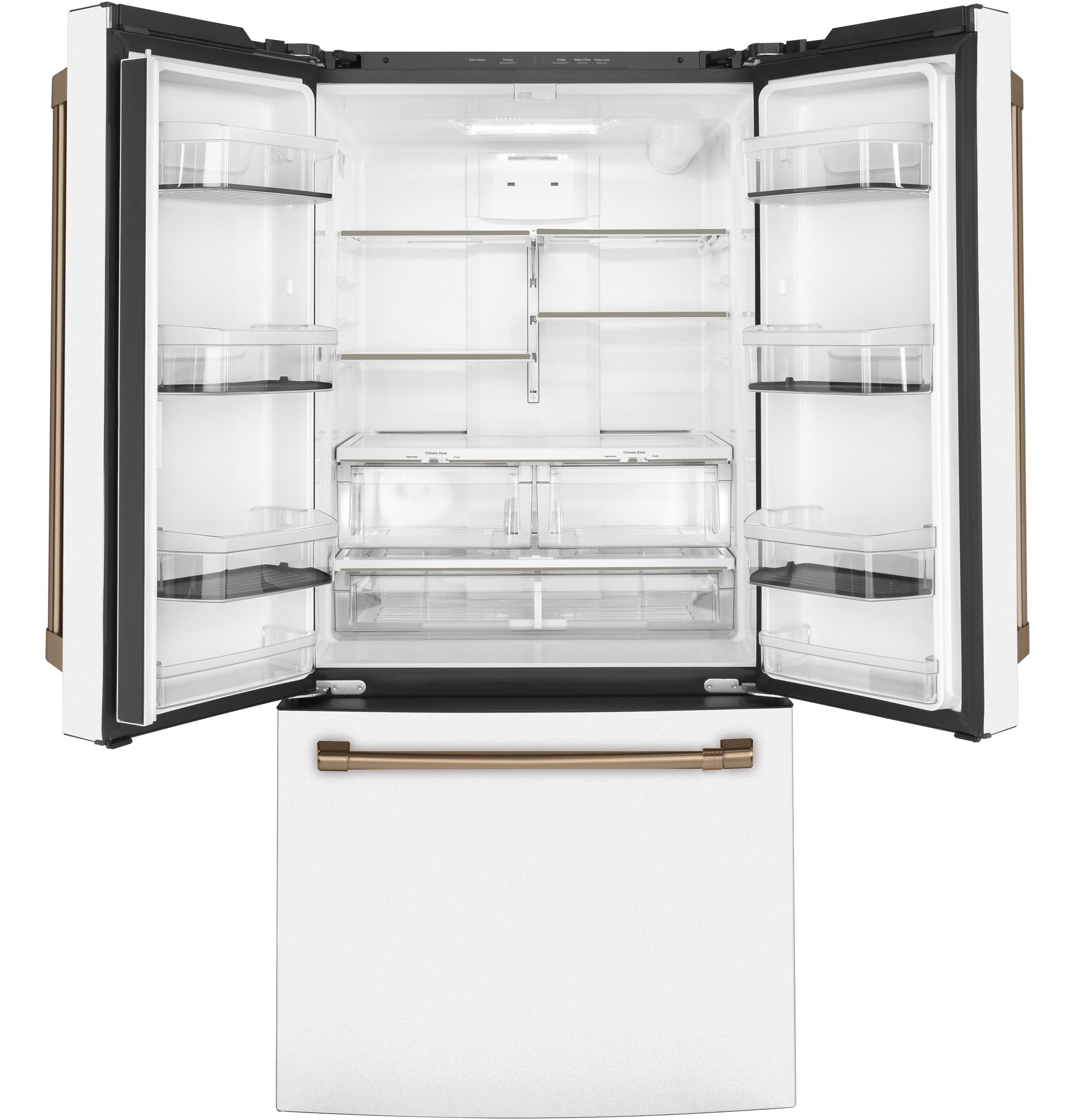 CAFÉ 18.6 Cu. Ft. Counter-Depth French-Door Refrigerator | CWE19SP4NW2
