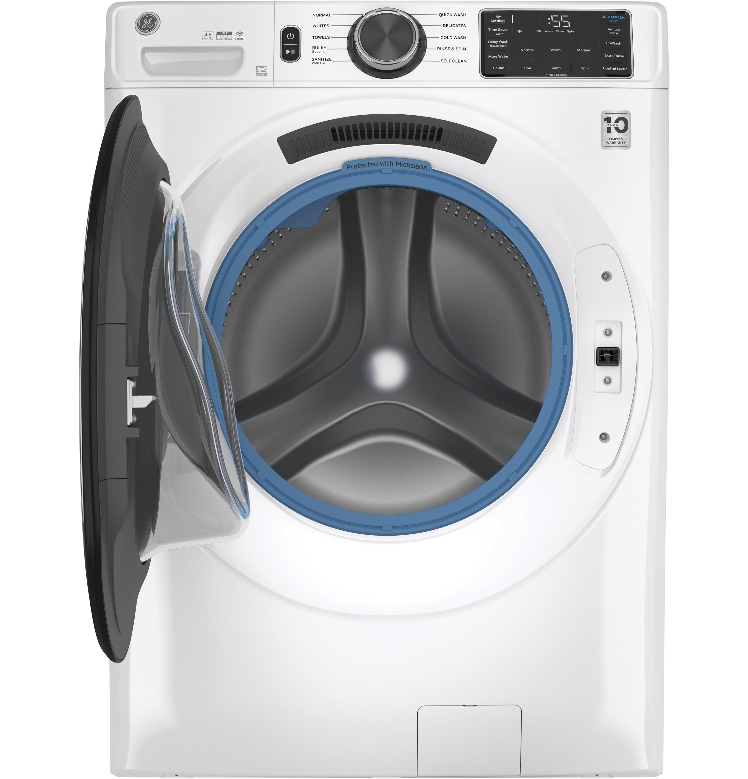 GE Front Load Washer | GFW550SSNWW