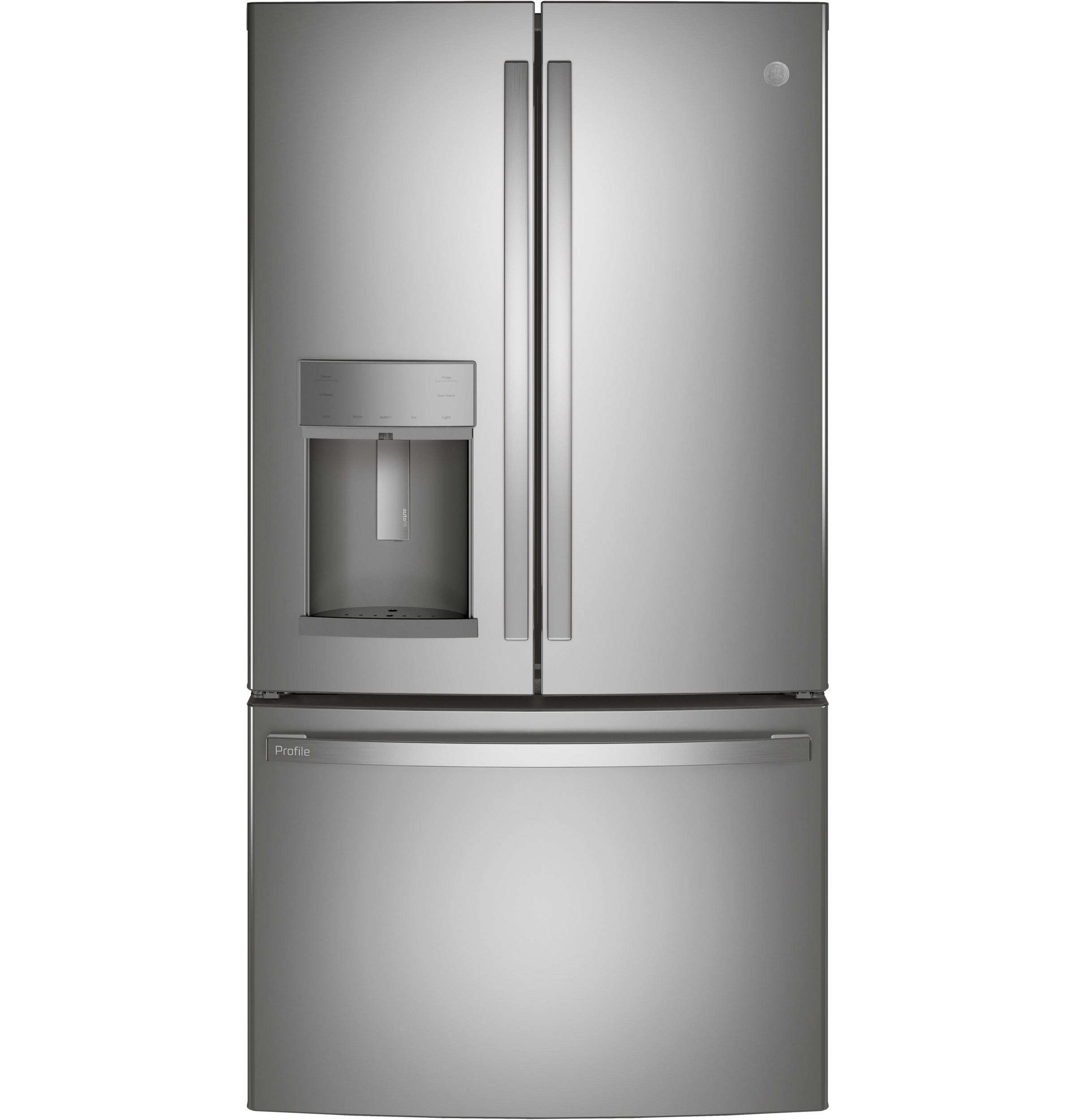 GE Profile Series 22.1 Cu. Ft. Counter-Depth French-Door Refrigerator| PYE22KYNFS