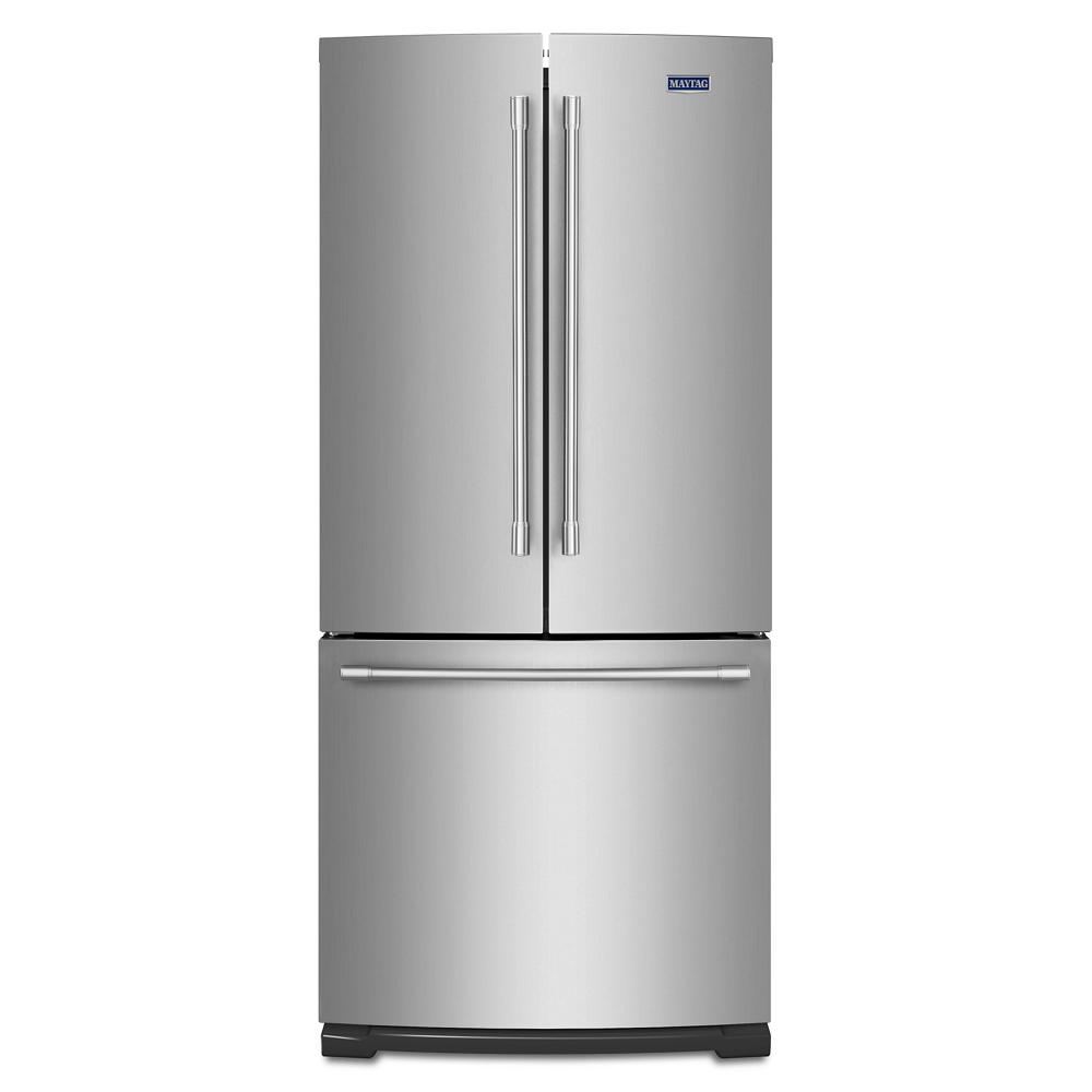 Maytag 30-Inch Wide French Door Refrigerator - 20 Cu. Ft. | MFF2055FRZ