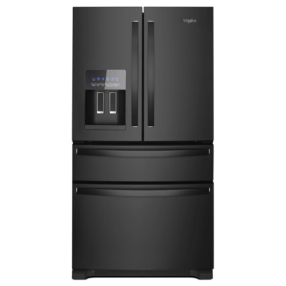 Whirlpool 36-Inch Wide French Door Bottom Mount Refrigerator | WRMF3636RB | 25 cbft